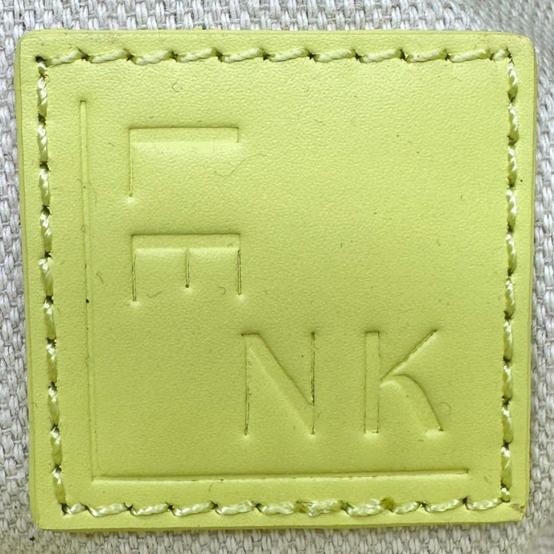 LENK(リンク) 24AW Shoulder Strap Bucket Bag ショルダー付 バケツ バッグ LE-24AW04 イエロー 参考定価44,000円