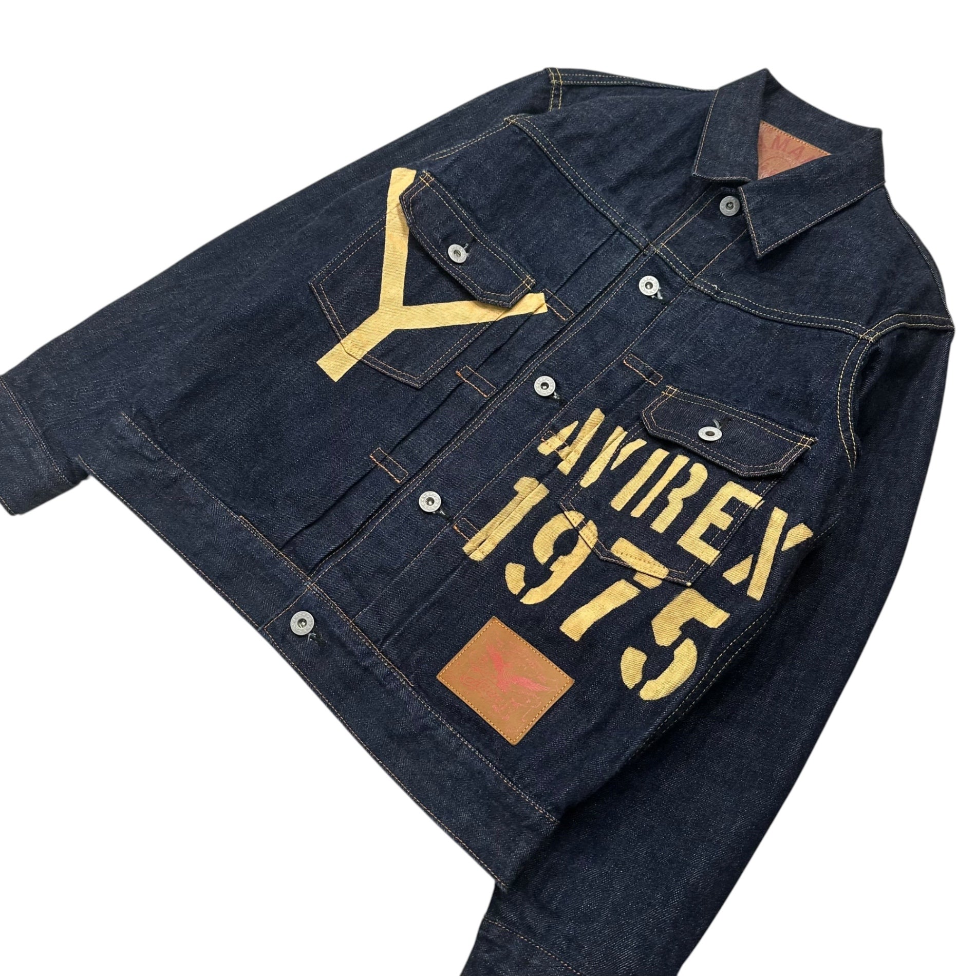 Yamane デニムジャケット 38 AVIREX × YAMANE INDUSTRIES(アヴィレックス × ヤマネ) No.2 DENIM