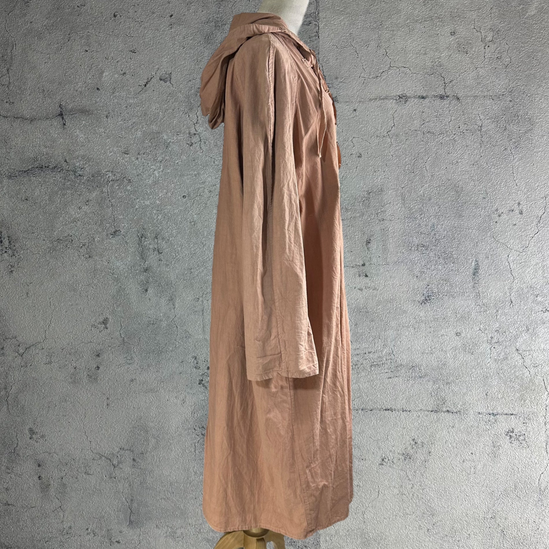 VINTAGE(ヴィンテージ) 70~80's surgical gown coat サージカル ガウン コート SIZE FREE(L程度) ブラウン EURO MILITALY
