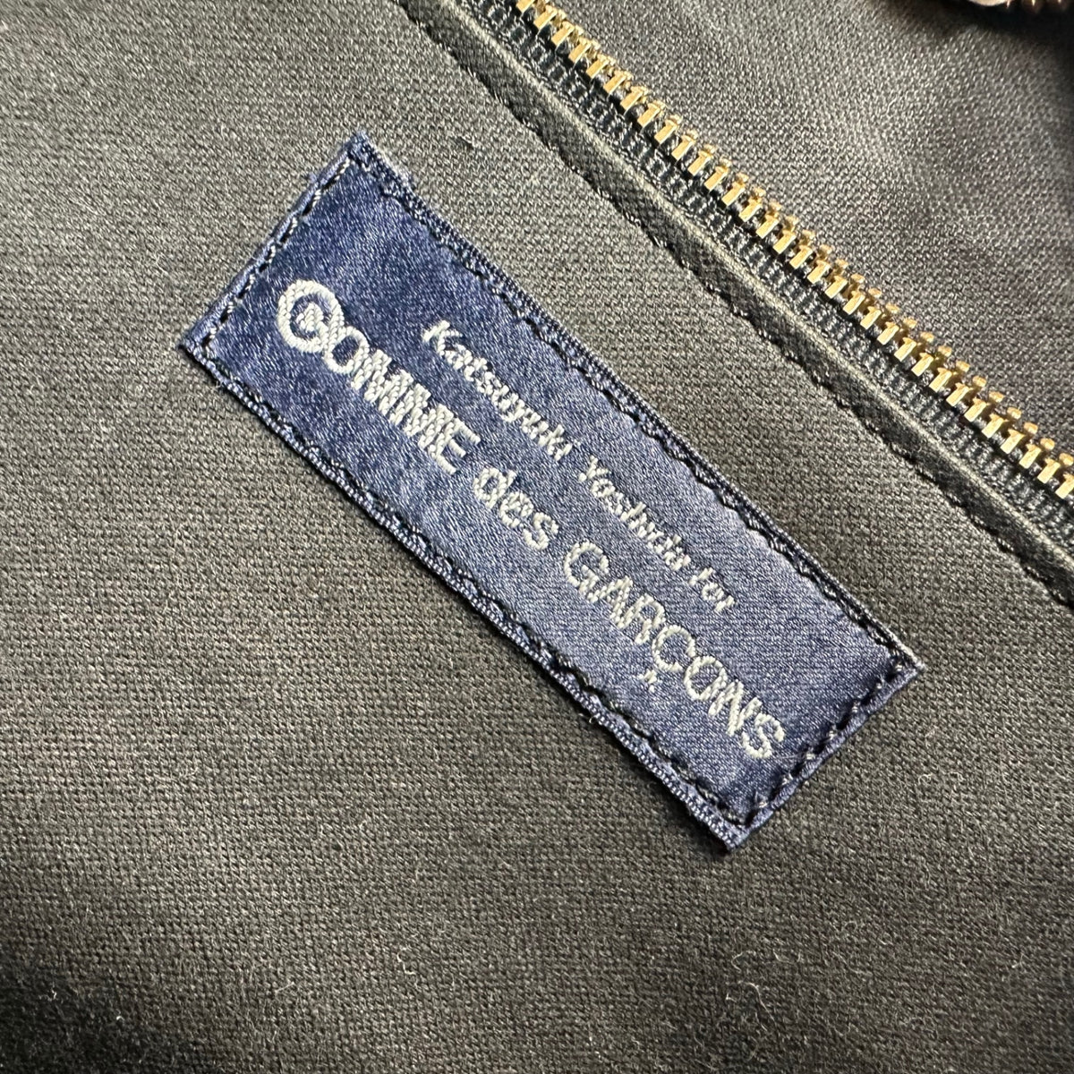 Katsuyuki Yoshida for COMME des GARCONS(カツユキヨシダフォーコムデギャルソン) Aoyama-Exclusive Box Calfskin Leather Handbag 青山限定 ボックス カーフ レザー ハンドバッグ ブラック PORTER吉田氏コラボ