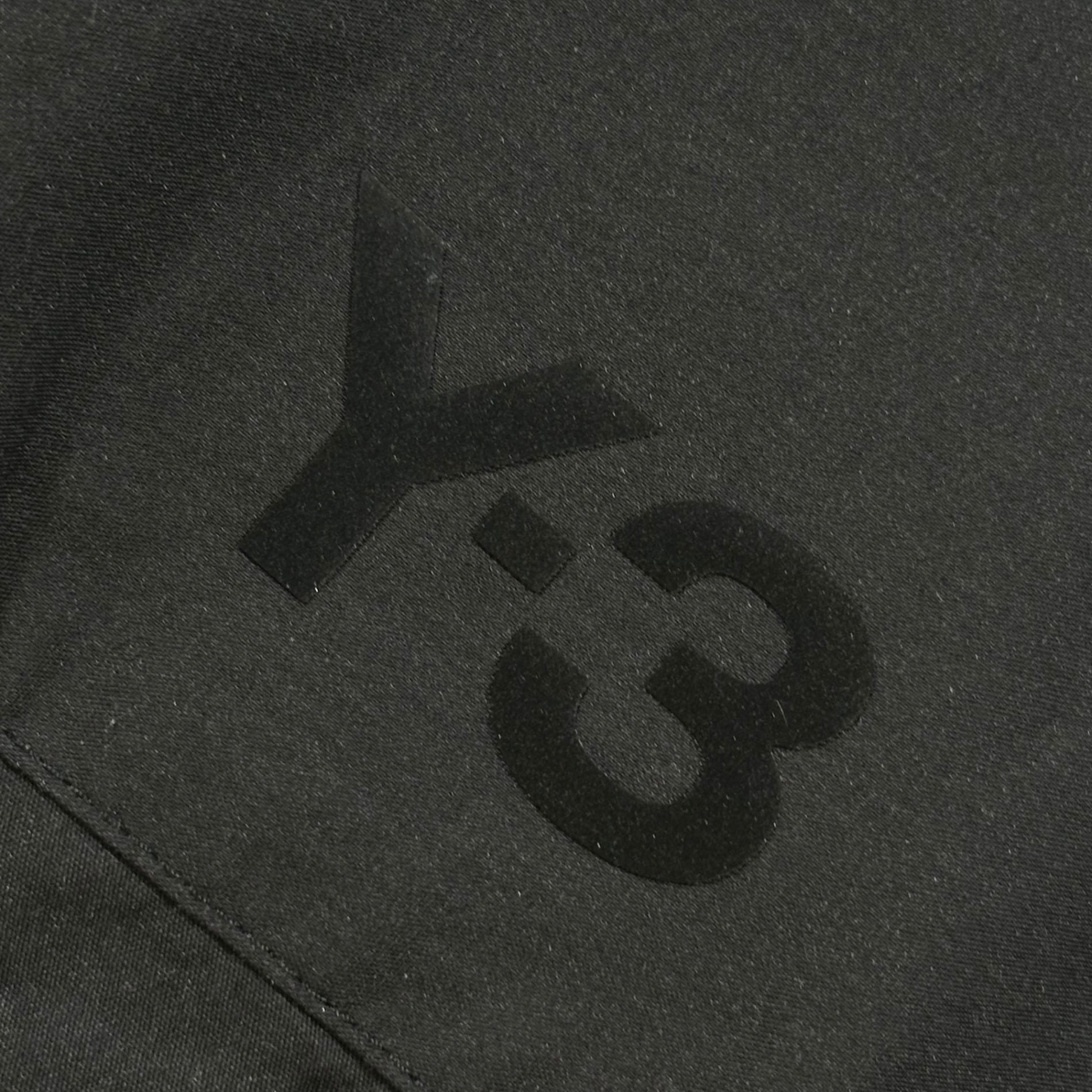 Y-3(ワイスリー) Cotton-Poly Snap-Button Pocket L/S Shirt コットン ポリ スナップボタン ポケット 長袖 シャツ JI7082 M ブラック