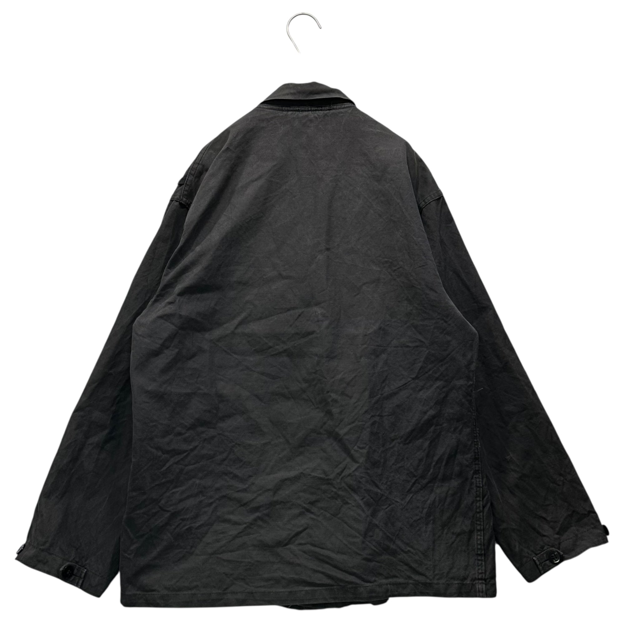 German Army(ドイツ軍) 80’s Nationale Volksarmee Field Jacket 80年代 東ドイツ 国家人民軍  48(M~L程度) フェードブラック ヴィンテージ