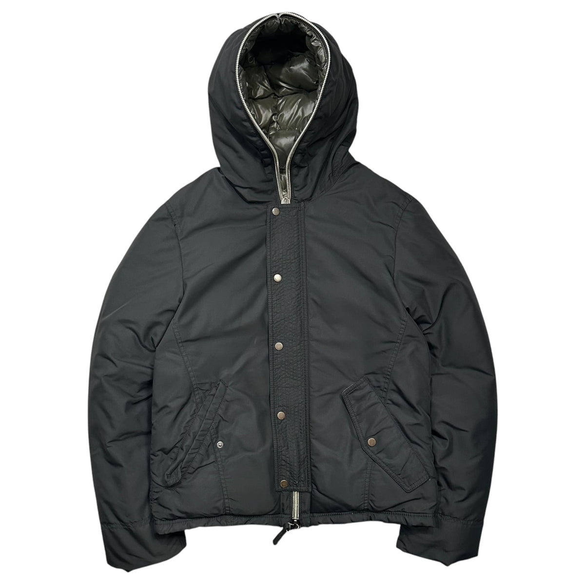 DUVETICA(デュベティカ) CEBRENO Hooded Down Jacket フーデッド ダウン ジャケット U.3660.00/1030 46(S) ブラック