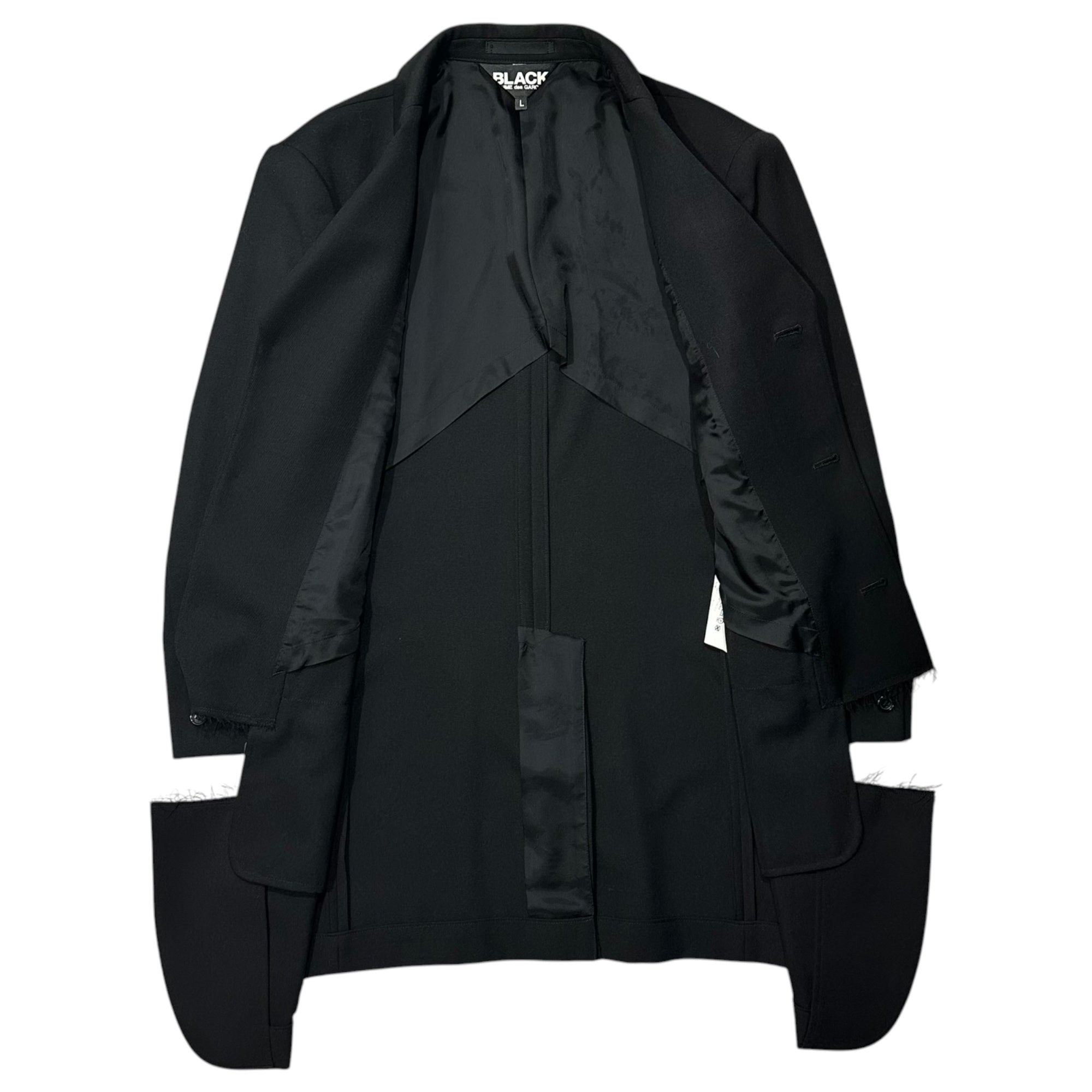 コムデギャルソンブラック　ジャケット BLACK COMME des GARCONS(ブラックコムデギャルソン) 2023AW Slash