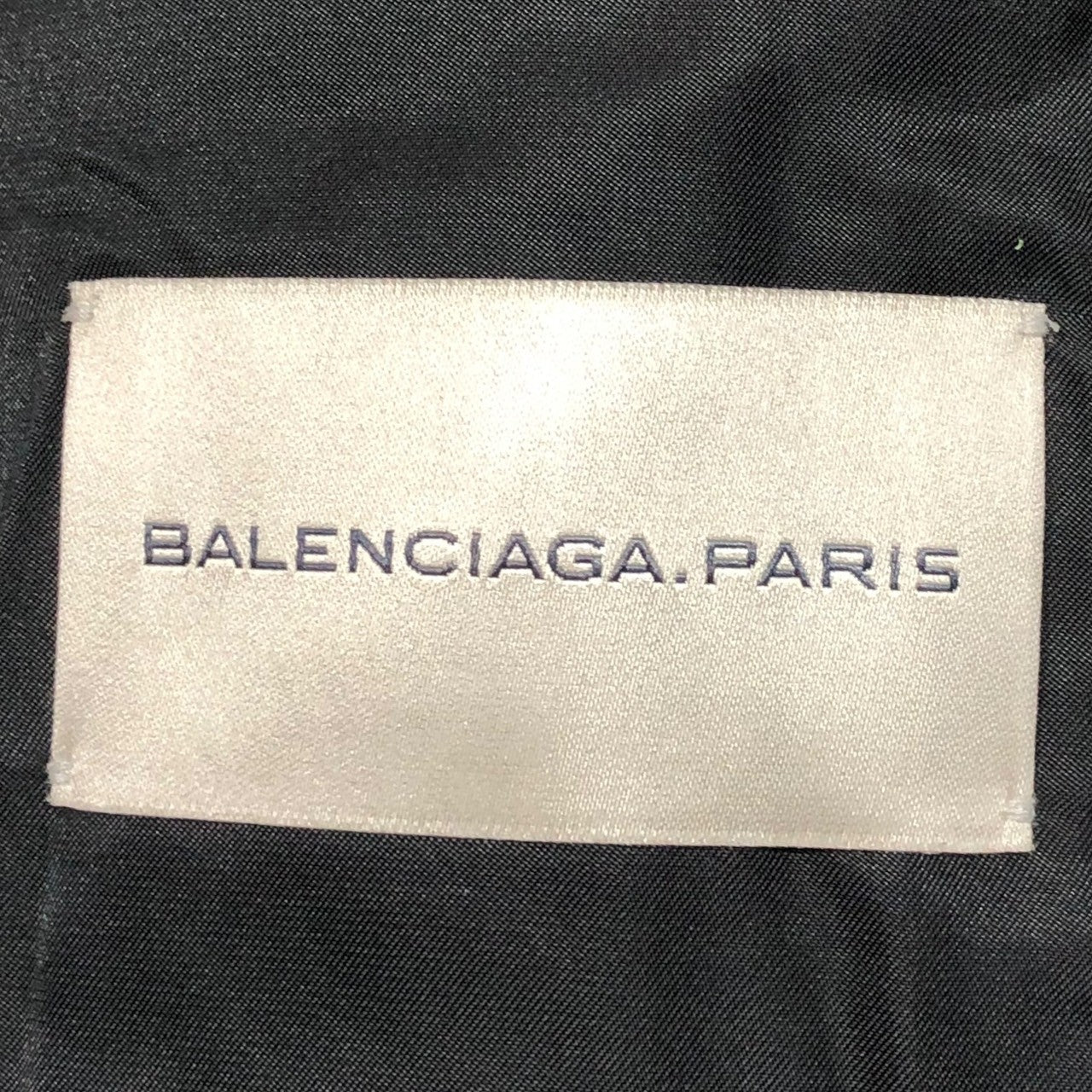 BALENCIAGA(バレンシアガ) 13AW hooded melton coat フーデッド メルトンコート UP57 2013 00637 SIZE 46(S) ブラック テープ部劣化有