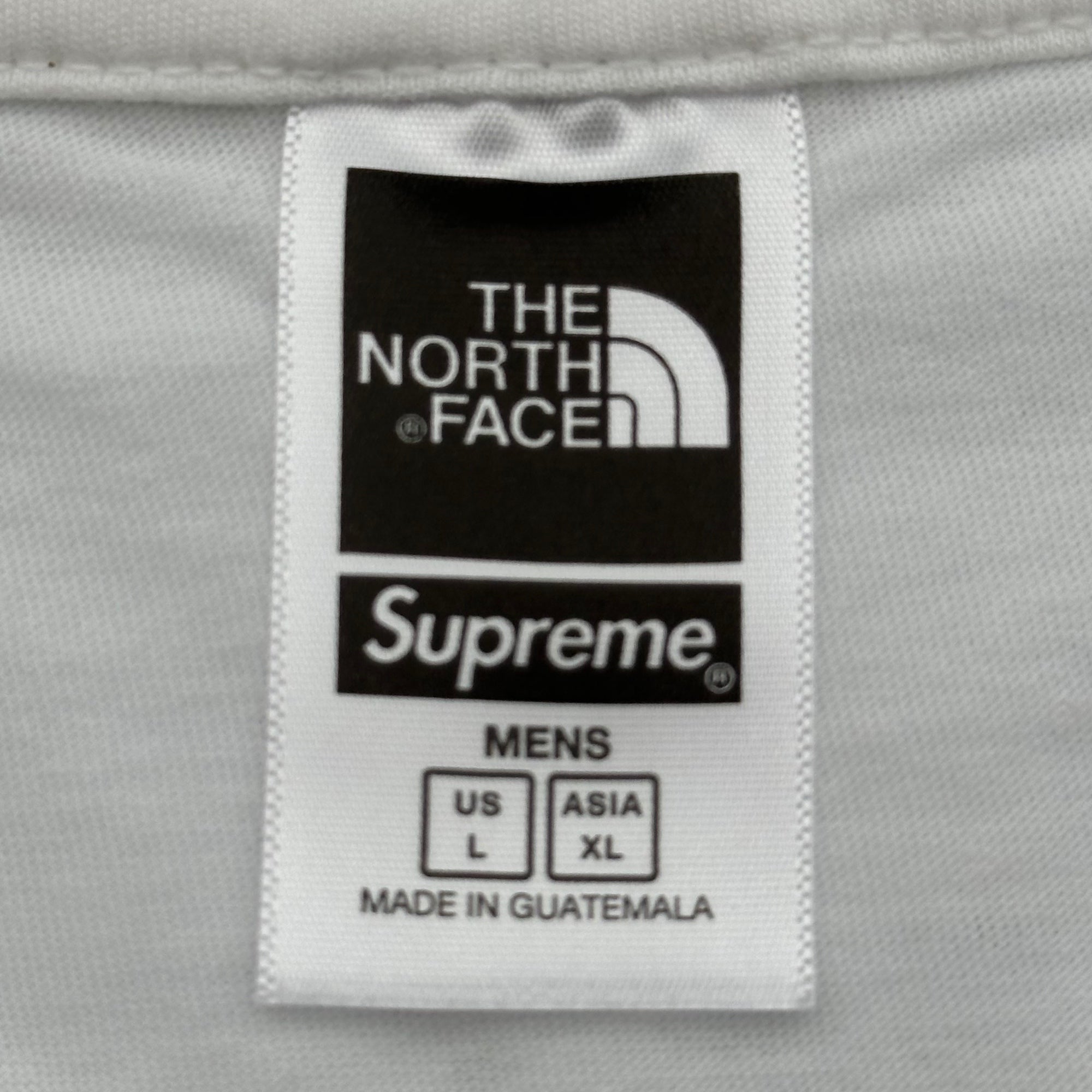 SUPREME×THE NORTH FACE(シュプリーム×ノースフェイス) 22SS Sketch S/S Top スケッチ 半袖 Tシャツ NT02203I XL ホワイト コラボ
