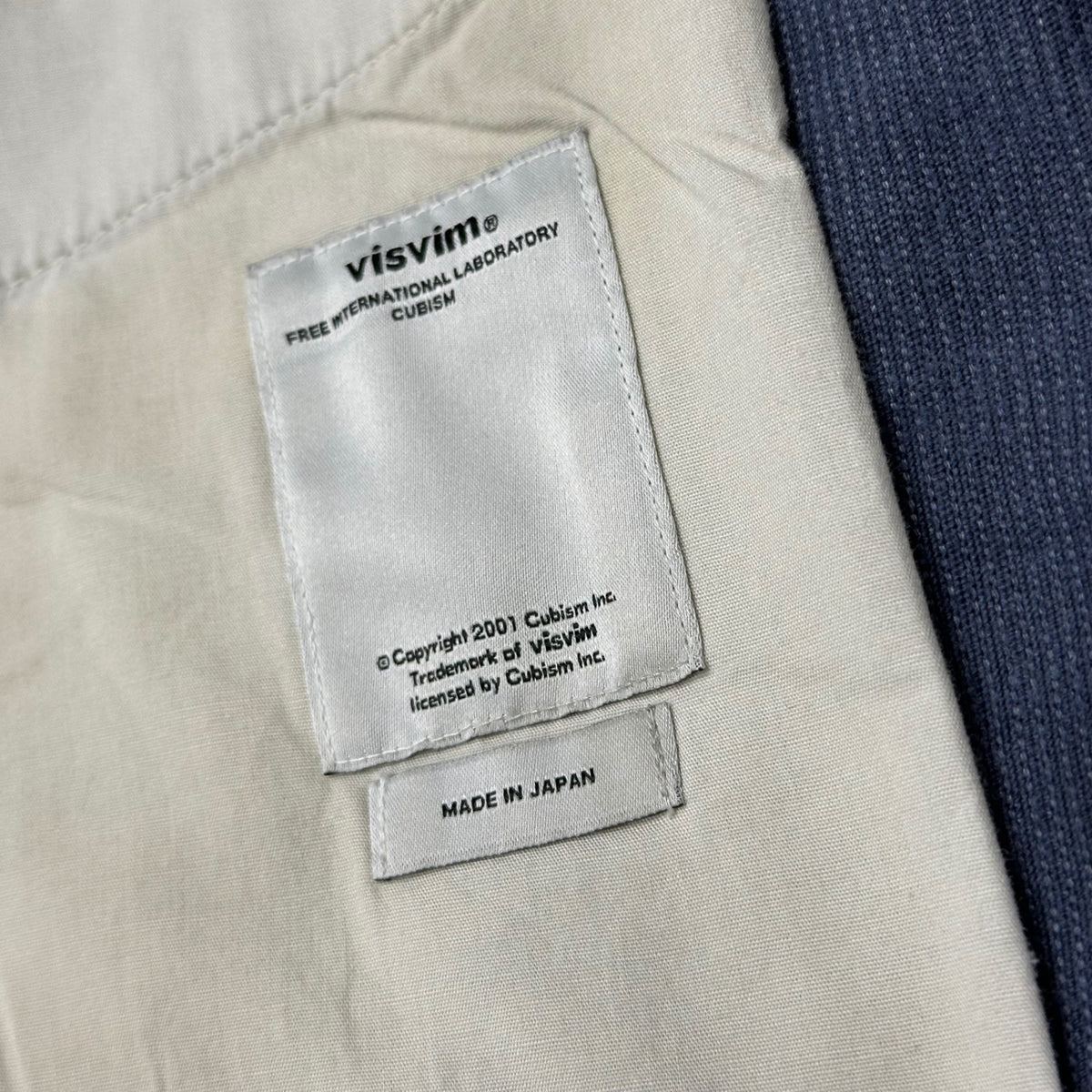 VISVIM(ビズビム/ヴィズヴィム) FLUXUS CORDS ベーシック コーデュロイ ストレート パンツ VS0002020 2(M) ネイビー