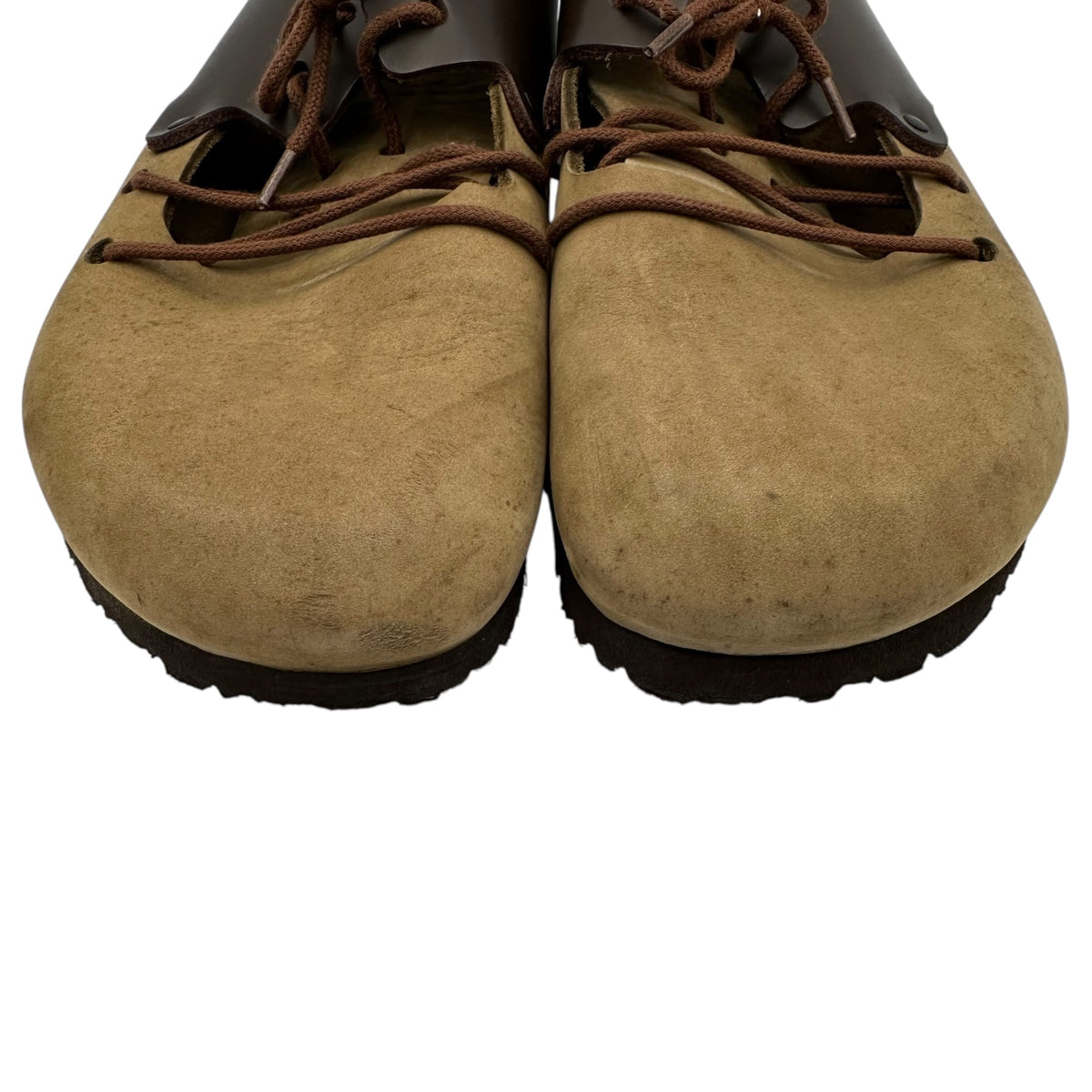 BIRKENSTOCK(ビルケンシュトック) Montana モンタナ コルク サンダル 40(26cm程度) サンド×ハバナ スウェード レザー シューズ