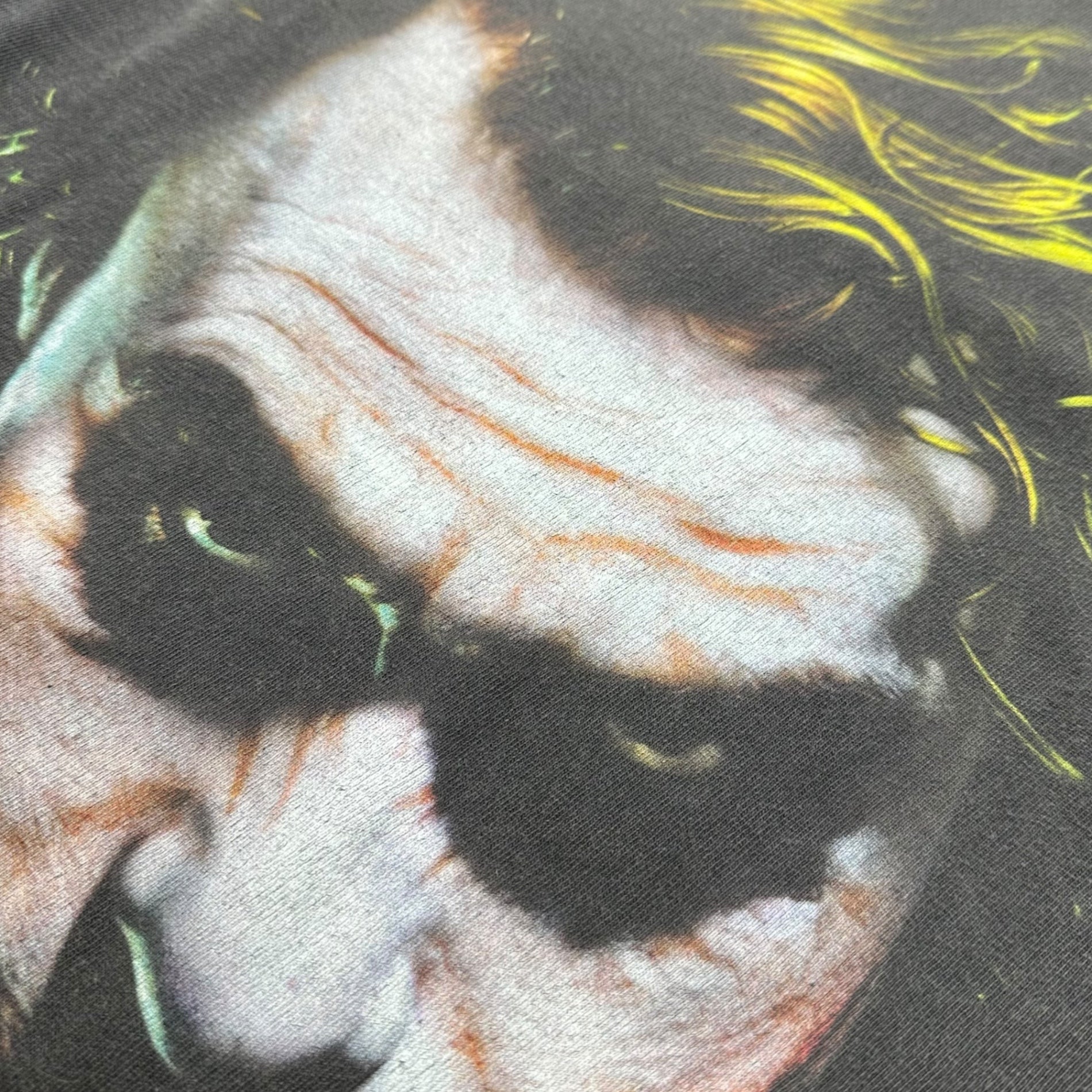 SAINT MICHAEL(セントマイケル) 25SS × THE DARK KNIGHT BTM_SS TEE JOKER ジョーカー Tシャツ SM-HR3-0000-C53 XXL ブラック