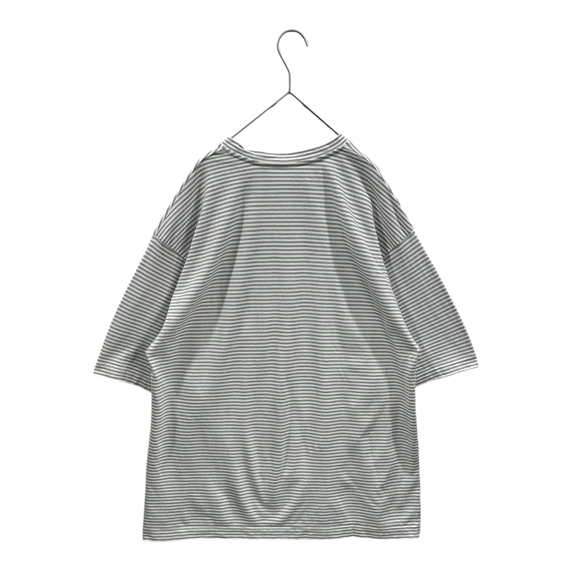 KAPTAIN SUNSHINE(キャプテンサンシャイン) Hard Twisted Border Jersey S/S Tee ボーダー 半袖 Tシャツ KS23SCS07 38 ホワイト