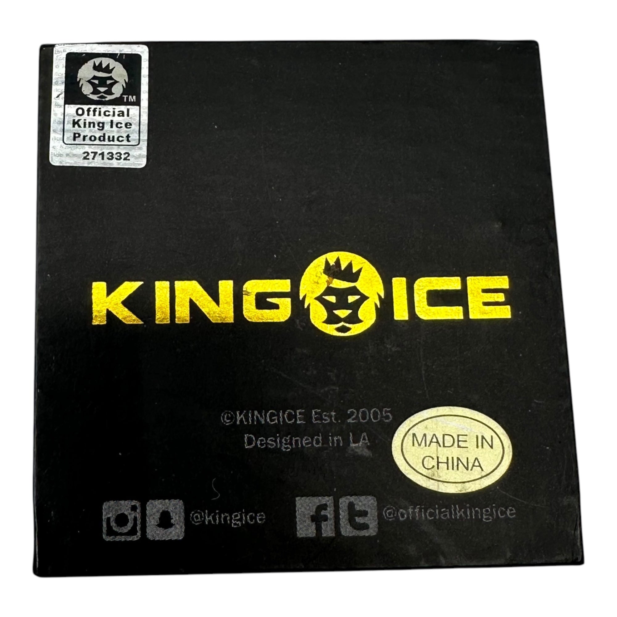 KING ICE(キングアイス) single stone earrings 一粒石ピアス シルバー SV925