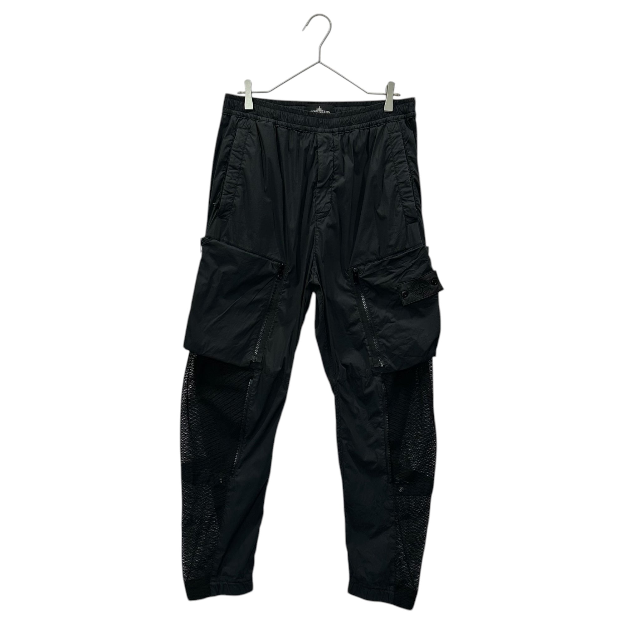 STONE ISLAND SHADOW PROJECT(ストーンアイランド シャドウプロジェクト) 20SS Convert Cargo Pants コンバット メッシュ カーゴ パンツ 721930206 48 ブラック