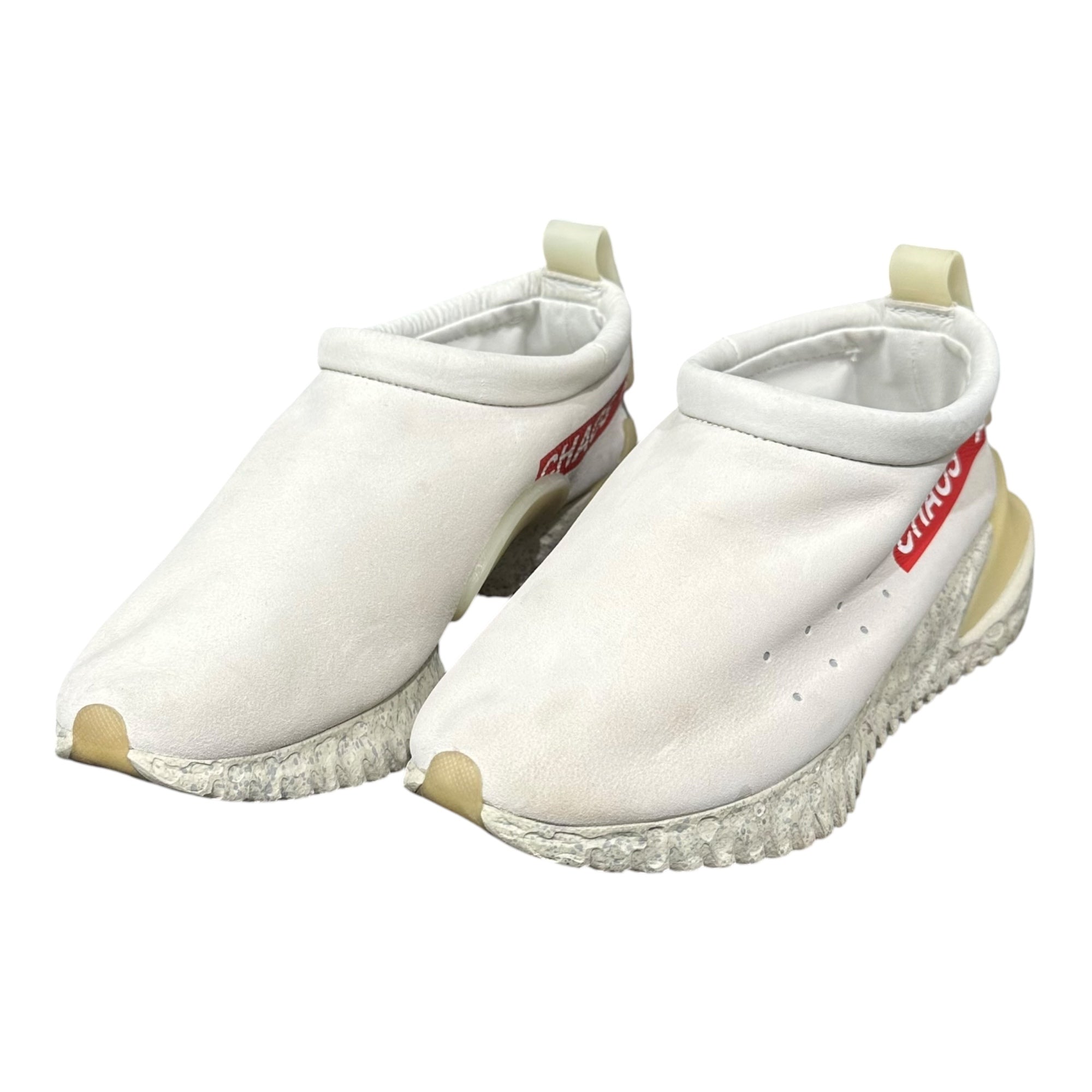 NIKE×UNDERCOVER(ナイキ×アンダーカバー)  Moc Flow "Light Bone" モック フロー ライトボーン  DV5593-001 24.5cm アイボリー×レッド スニーカー