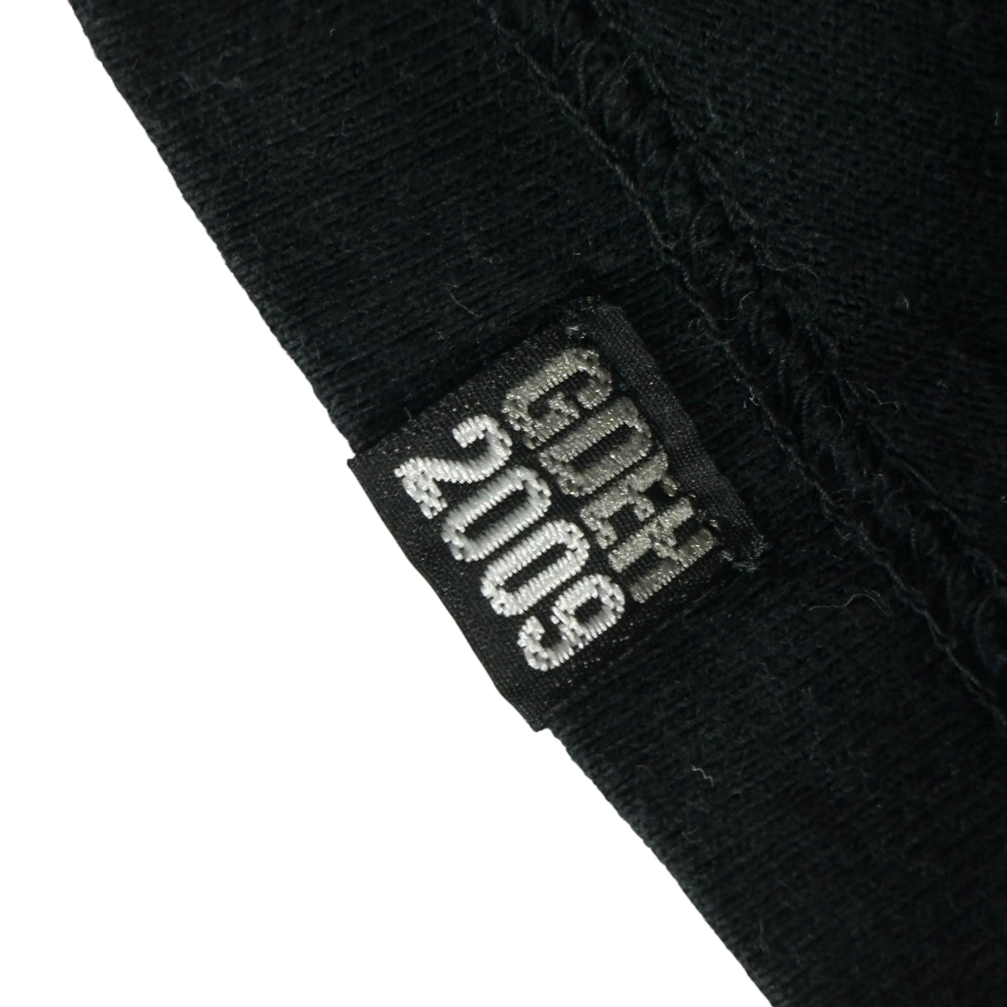 GOODENOUGH(グッドイナフ) 2009's cotton base Line print s/s T-shirt ライン プリント 半袖 Tシャツ L ブラック×ホワイト