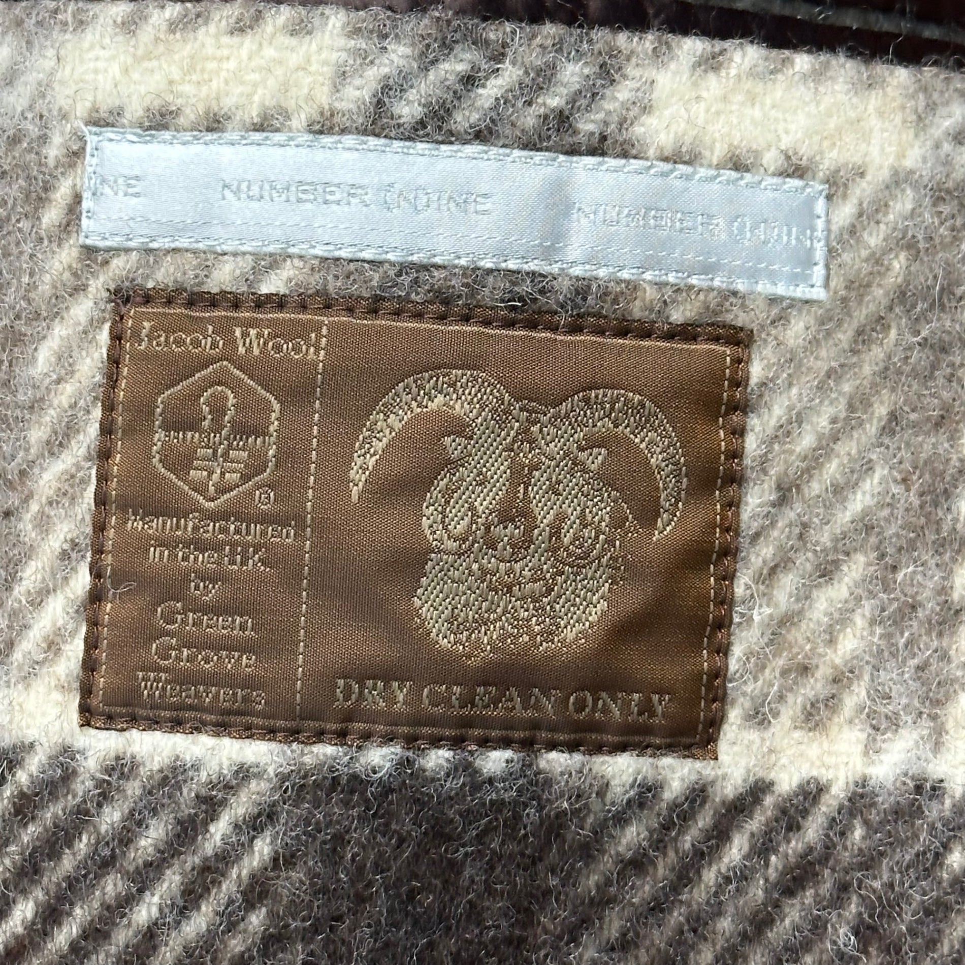 NUMBER (N)INE(ナンバーナイン) 02AW George Period Rabbit Fur