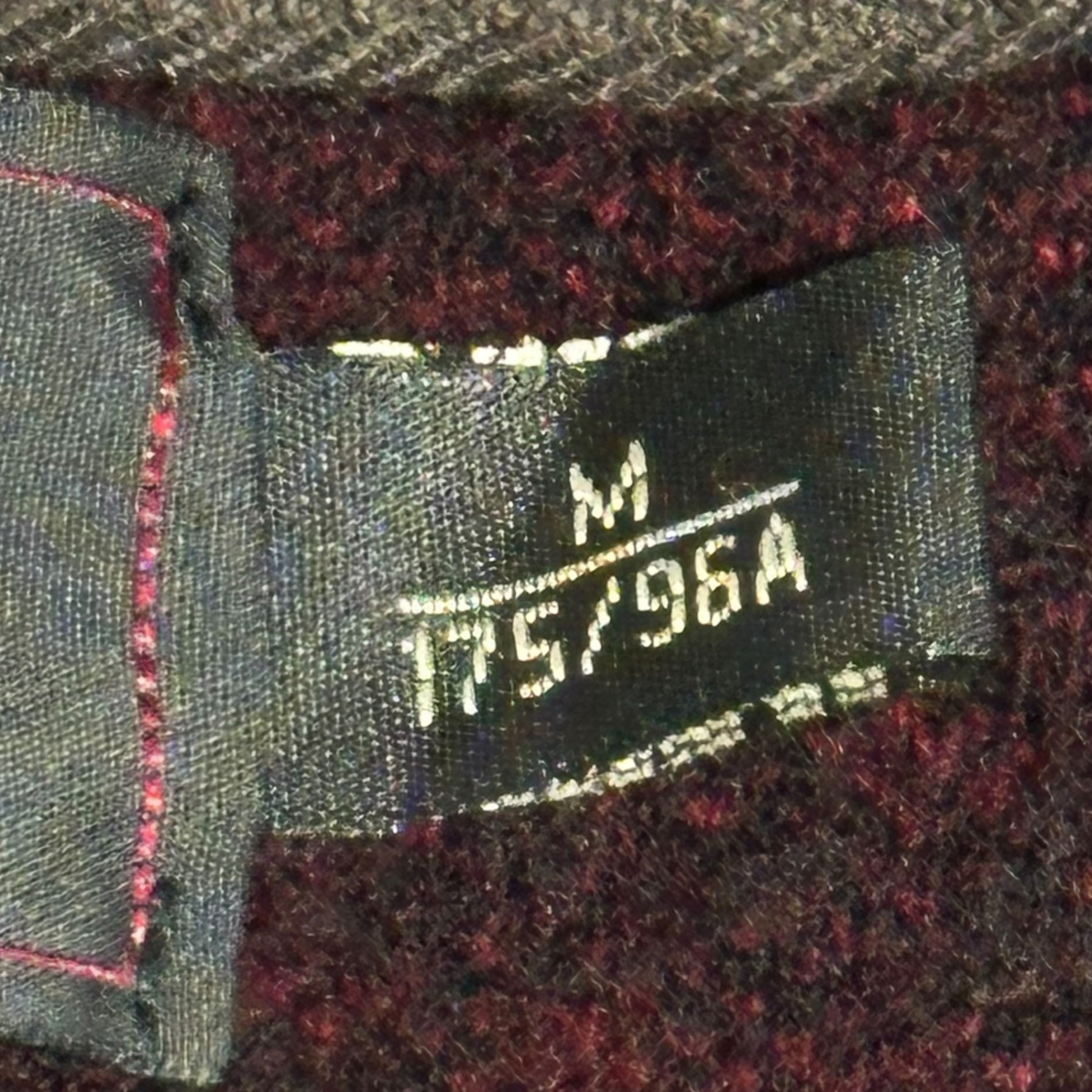 RRL(ダブルアールエル) Check Wool Hunting Vest チェック ウール ハンティング ベスト 782567486001 M レッド×ブラック