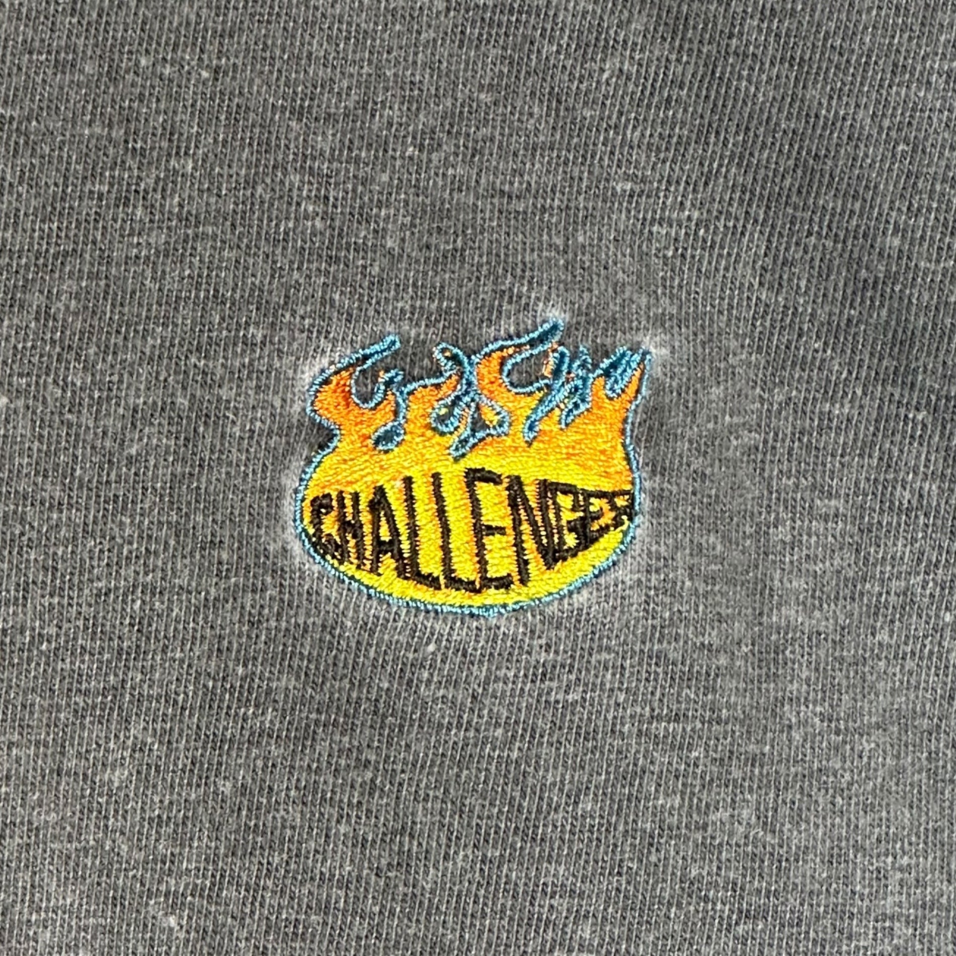 CHALLENGER(チャレンジャー) L/S FIREBALL TEE 長袖 ファイヤーボールＴシャツ CLG-TS 021-053 XL ブラック