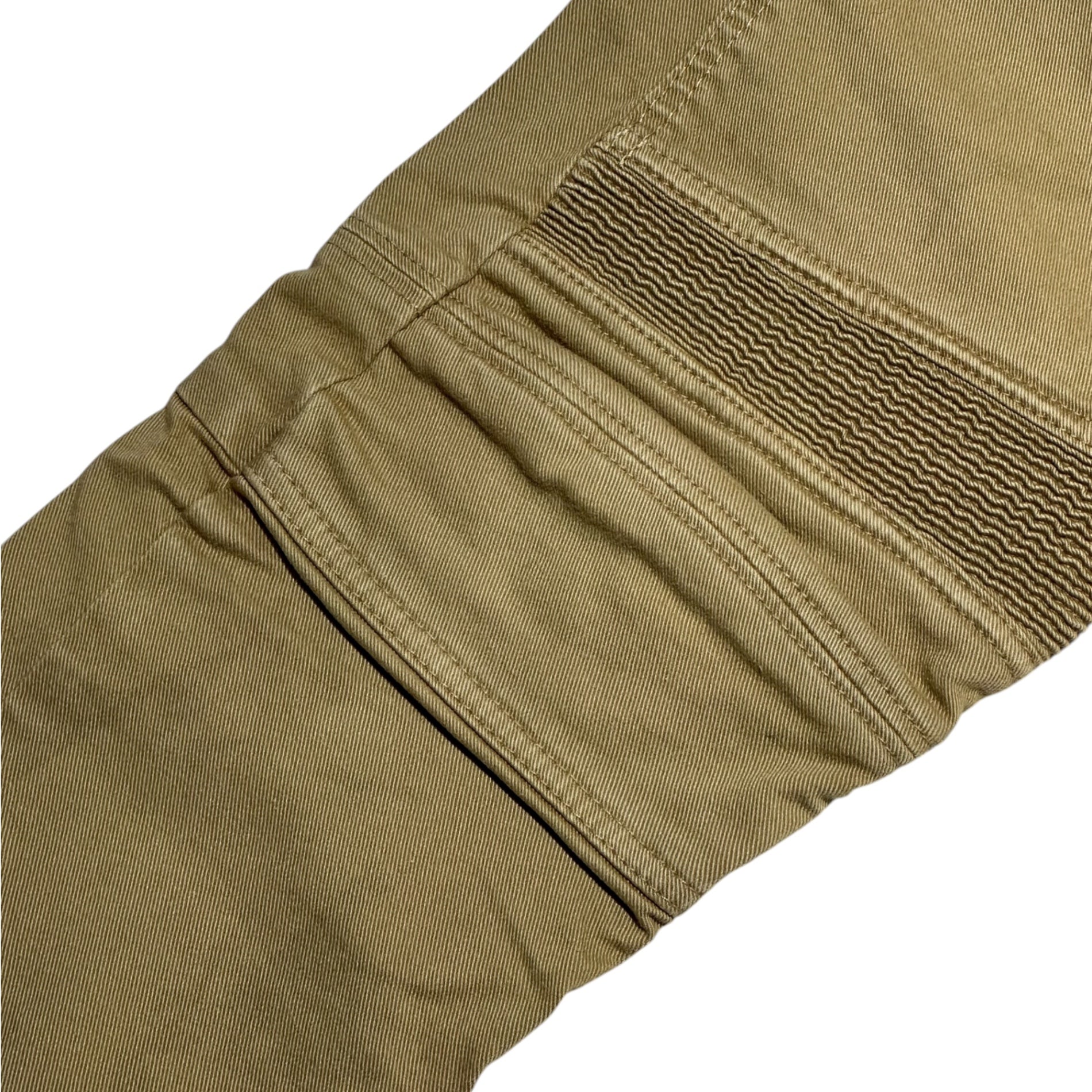 RALPH LAUREN BLACK LABEL(ラルフローレン ブラック レーベル) Biker Denim Pants バイカー デニム パンツ W32 ベージュ 品質表示タグ切取 廃番ライン