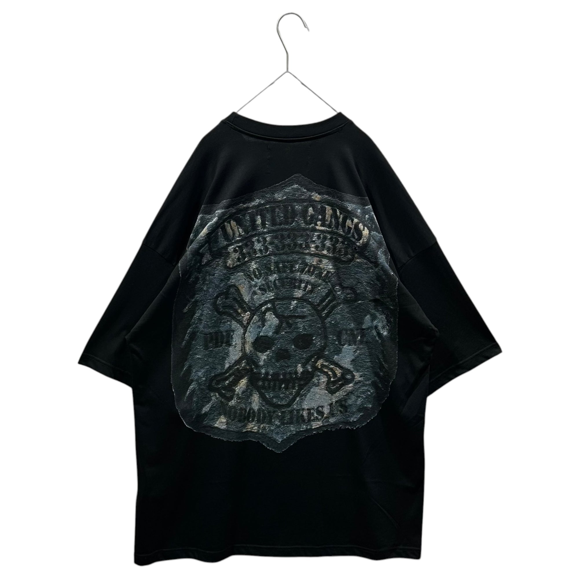 PDF(ピーディーエフ) 25AW THE BOY BLACK GANGS / BLACK グラフィック 半袖 Tシャツ ブラック PNG STORE 取扱