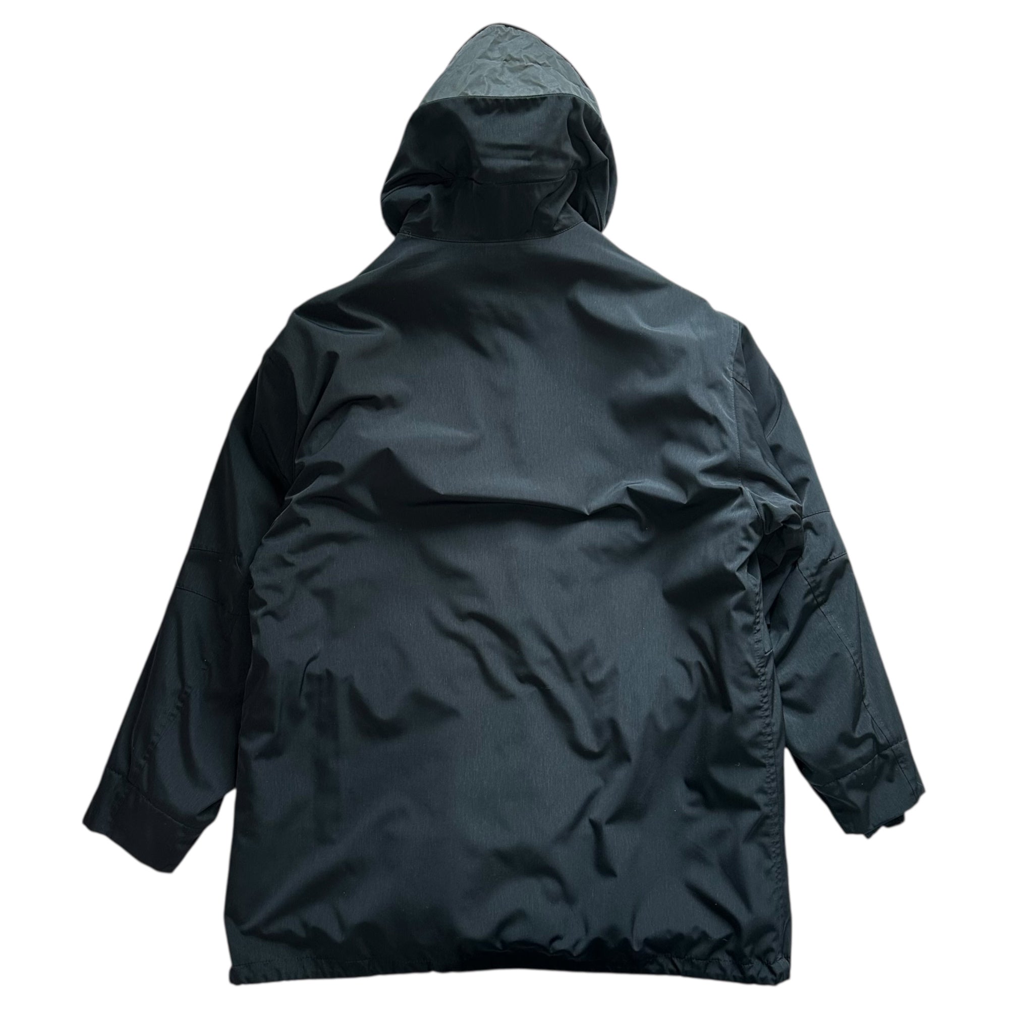 INTERMEZZO FUTURO(インターメッツォフトゥーロ) 00's Gimmick Pocket Hooded Jacket 2000年代 ギミック ポケット フーデッド ジャケット Y2K L ブラック D’URBAN 90～2000年代後半展開ライン