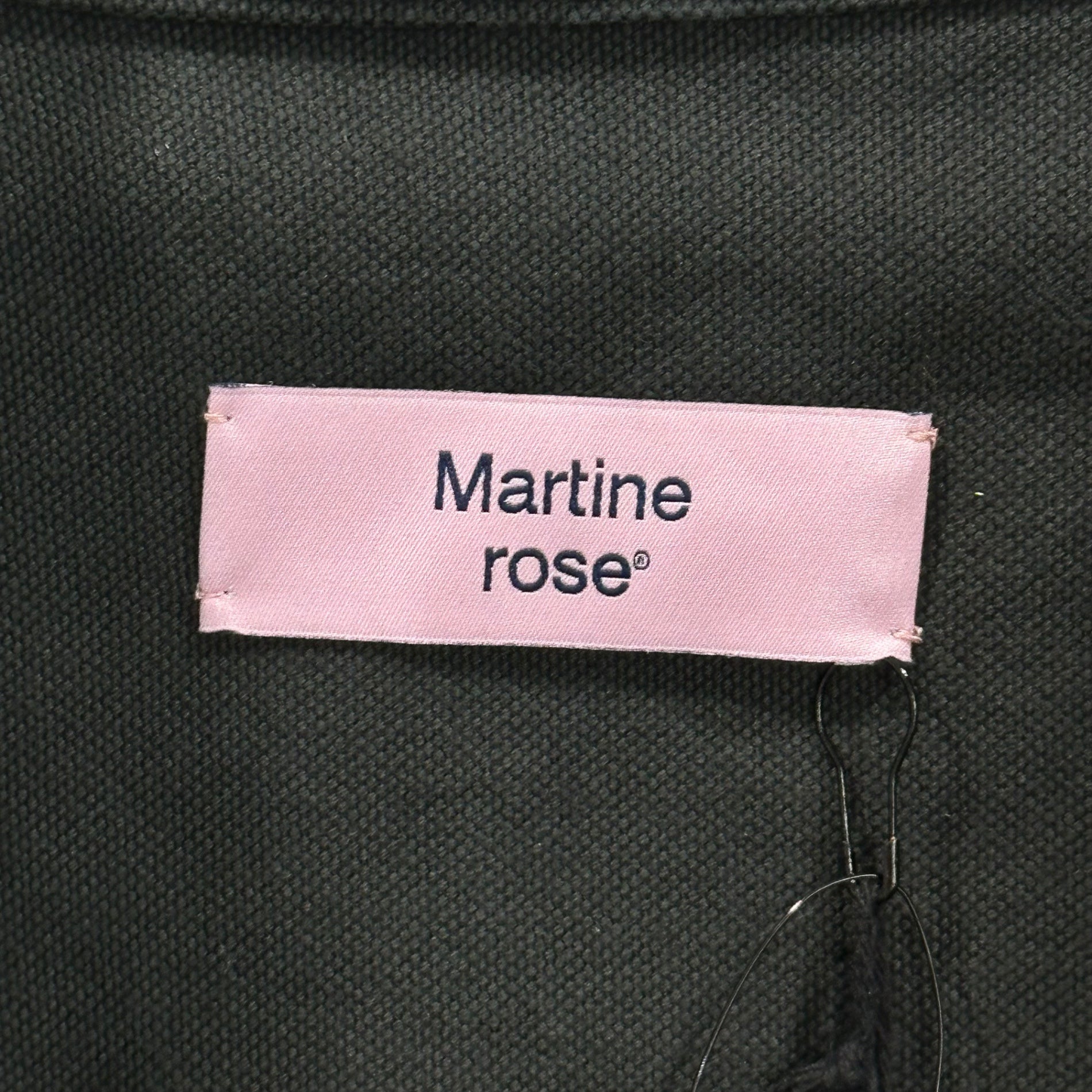 MARTIN ROSE(マーティンローズ) 24AW BUMBAG SHIRT ブンバグ シャツ 484WP22414 XS ダークグリーン