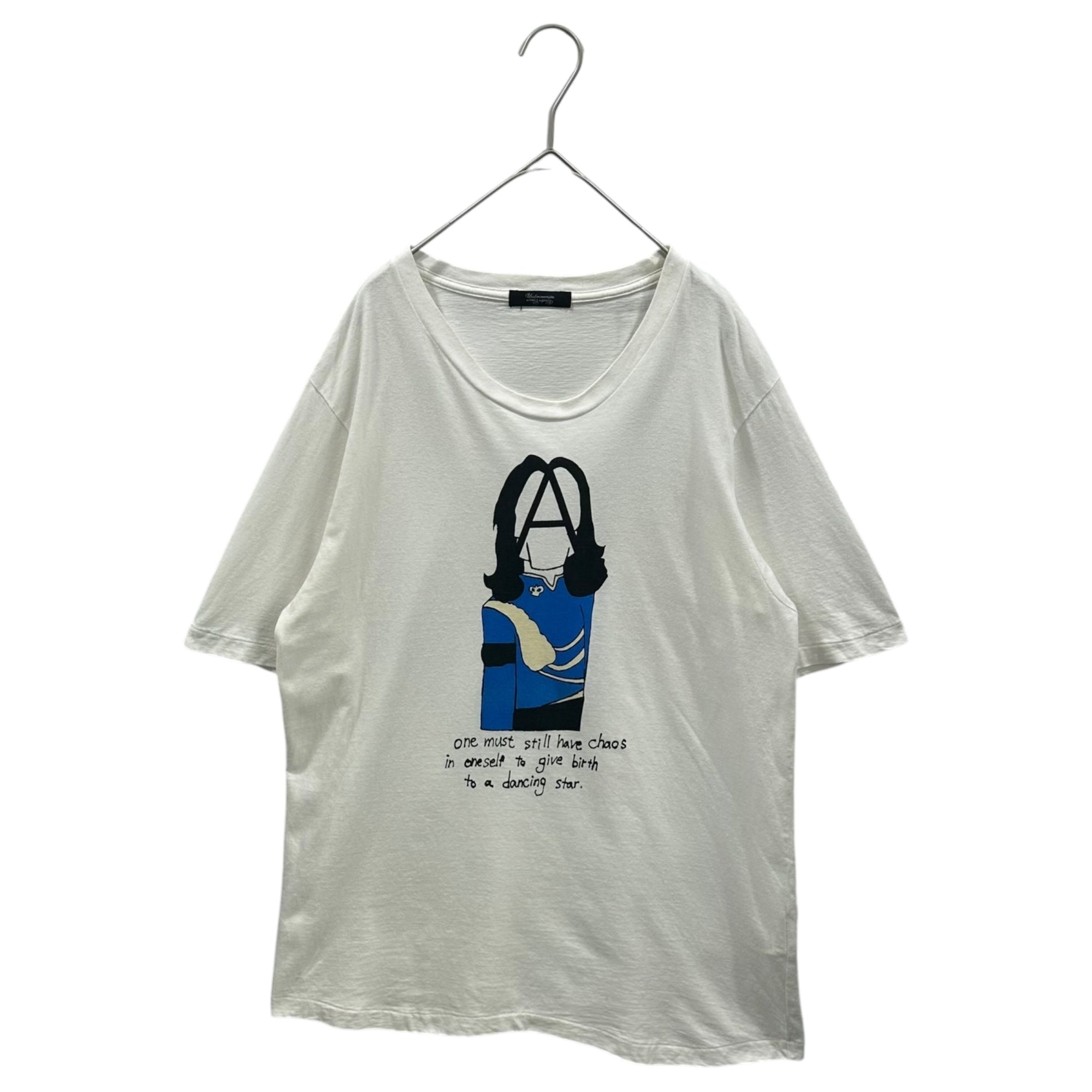 UNDERCOVERISM(アンダーカバイズム) 2010SS Anarchy HumanGraphic Tee アナーキー ヒューマン グラフィック Tシャツ E9822 2 ホワイト アナーキー