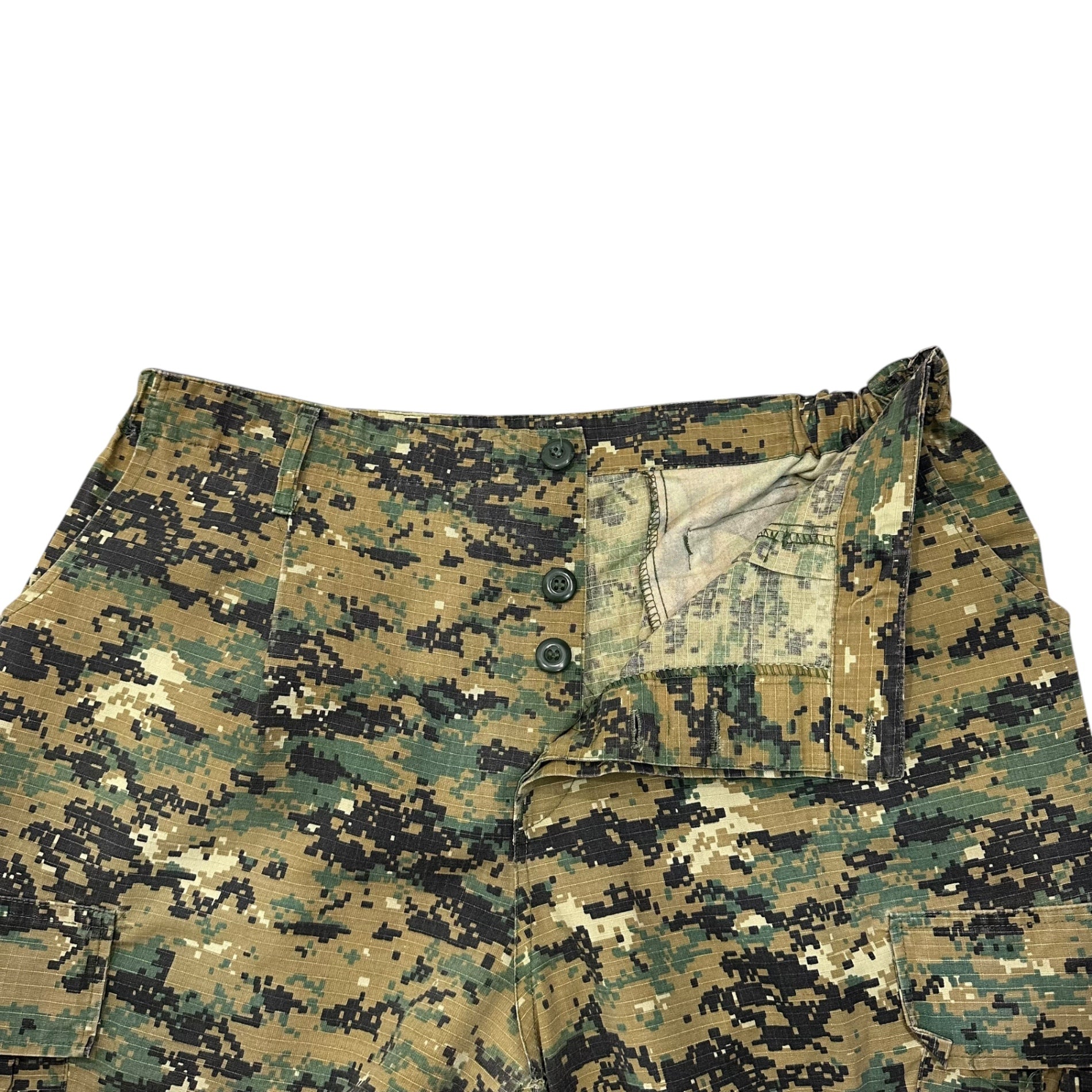 USED(ユーズド) Digital Camo Cargo Pants デジカモ カーゴ パンツ 8415-01-184-1324 L カーキ ミリタリー