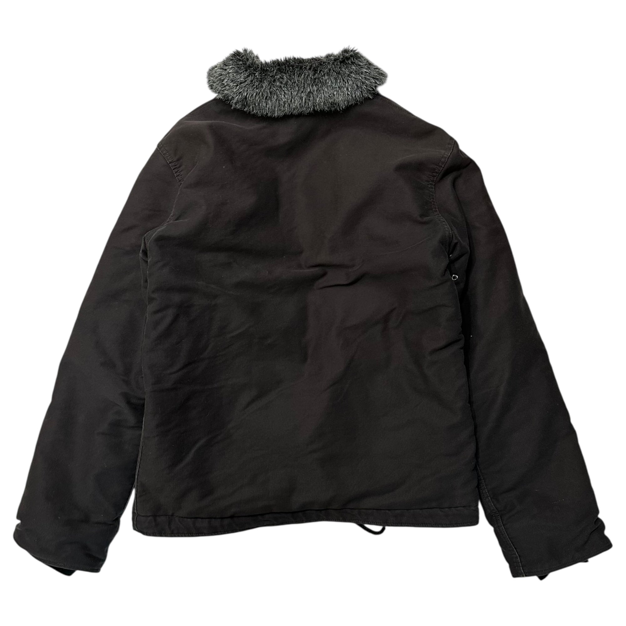 NAVY DEPARTMENT(ネイビーデパートメント) U.S.N. N-1 Deck Jacket デッキ ジャケット NXsx15122 M ブラック TALON YMCL KY ミリタリー US