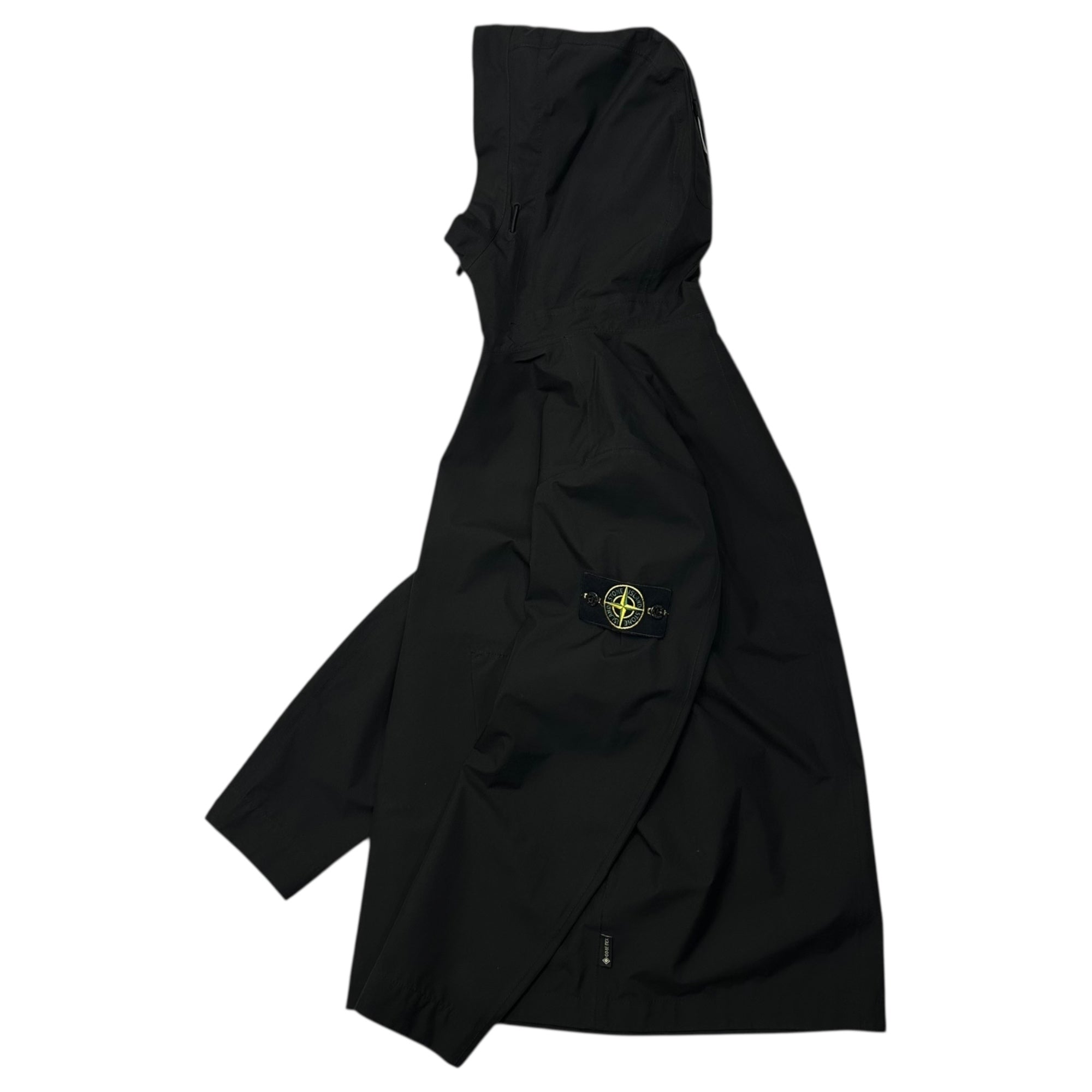 STONE ISLAND(ストーンアイランド) 20SS GORE-TEX® Hooded Zip-Up Jacket ゴアテックス フーデッド ジップアップ ジャケット 721543020 S ブラック
