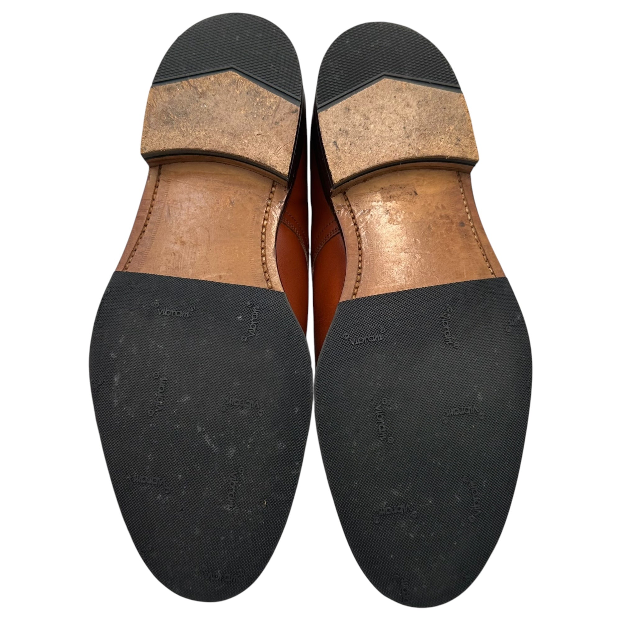 GRENSON(グレンソン) 1990’s England made Cap-toe boots キャップトゥ ブーツ 6208/49 7/E(25.5cm程度) ブラウン 90年代 ヴィンテージ イングランド製 ワーク