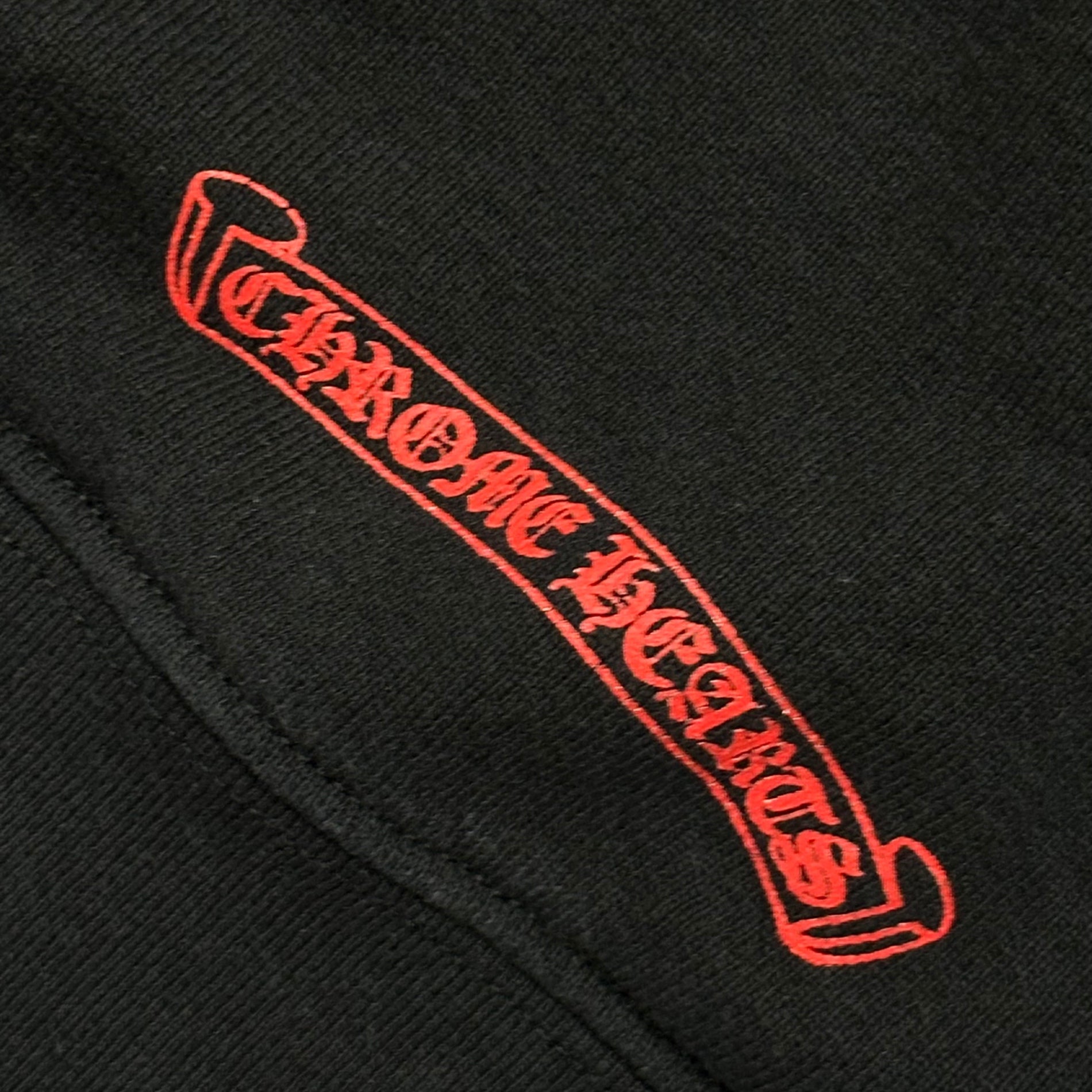 CHROME HEARTS(クロムハーツ) MATTY BOY 99 EYES CHOMPER HD PLVR マッティボーイ プルオーバー パーカー L ブラック クロムハーツジャパンタグ フーディ コラボ