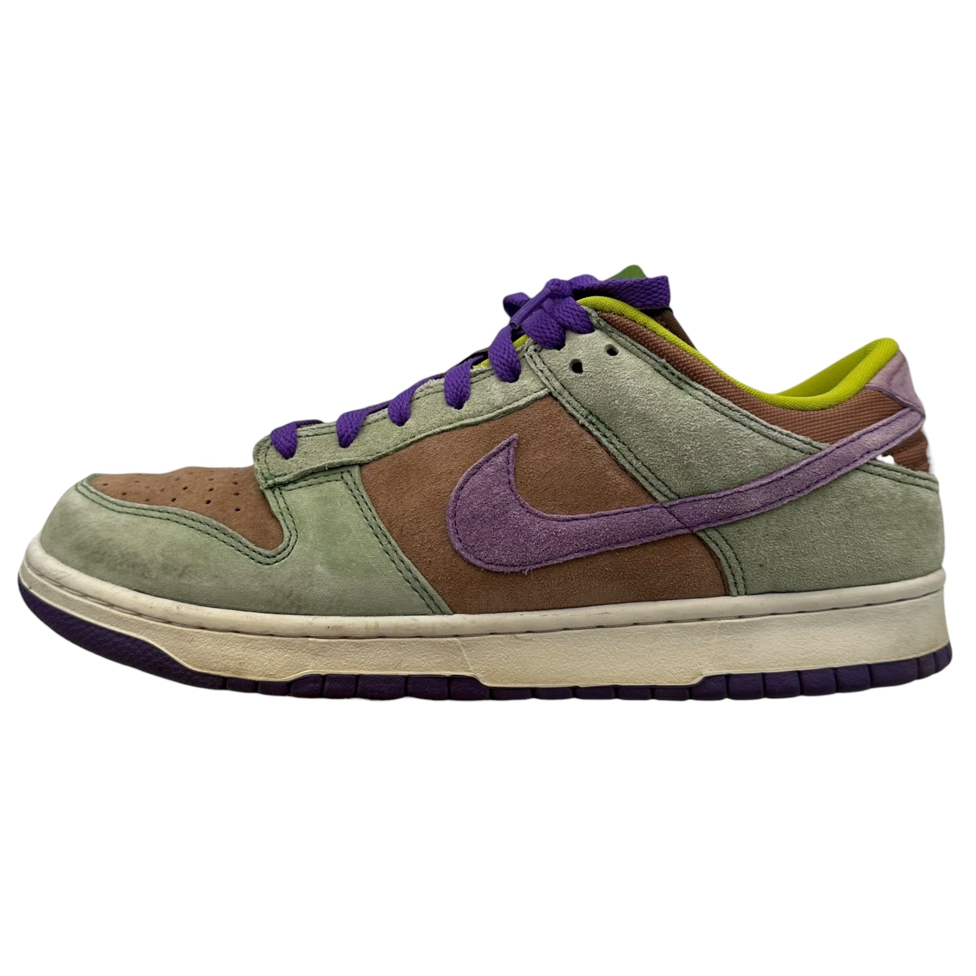 NIKE(ナイキ) Dunk Low SP "Veneer" ダンクロー ベニヤ ローカット スニーカー DA1469-200 27.5cm グリーン×パープル×ブラウン