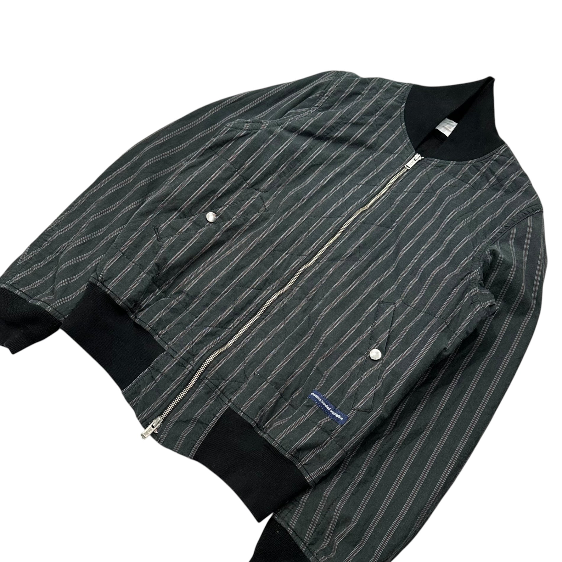 UNDERCOVER(アンダーカバー) 17SS R/CM Reverse felting MA-1 Jacket  レーヨン コットン ミックス 裏縮絨 ボンバー ジャケット UCS4201-1 1(XS~S程度) ブラック(フェード感有) インサイドアウト着用可能