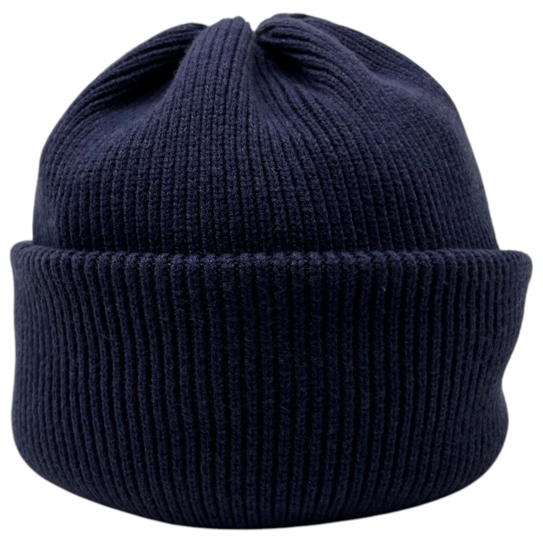 crepuscule(クレプスキュール) Knit Cap ニット キャップ 2103-010 ネイビー ビーニー ニット帽