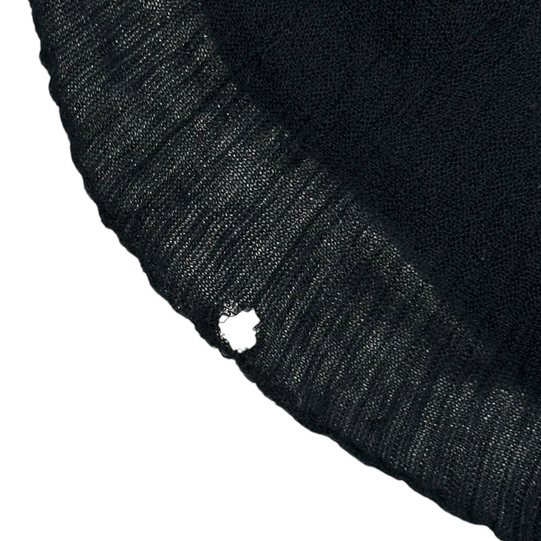 MAISON MARGIELA(メゾンマルジェラ) V-neck Ribbed Knit Cardigan Vネック リブ ニット カーディガン 表記無(M程度) ネイビー ①ライン