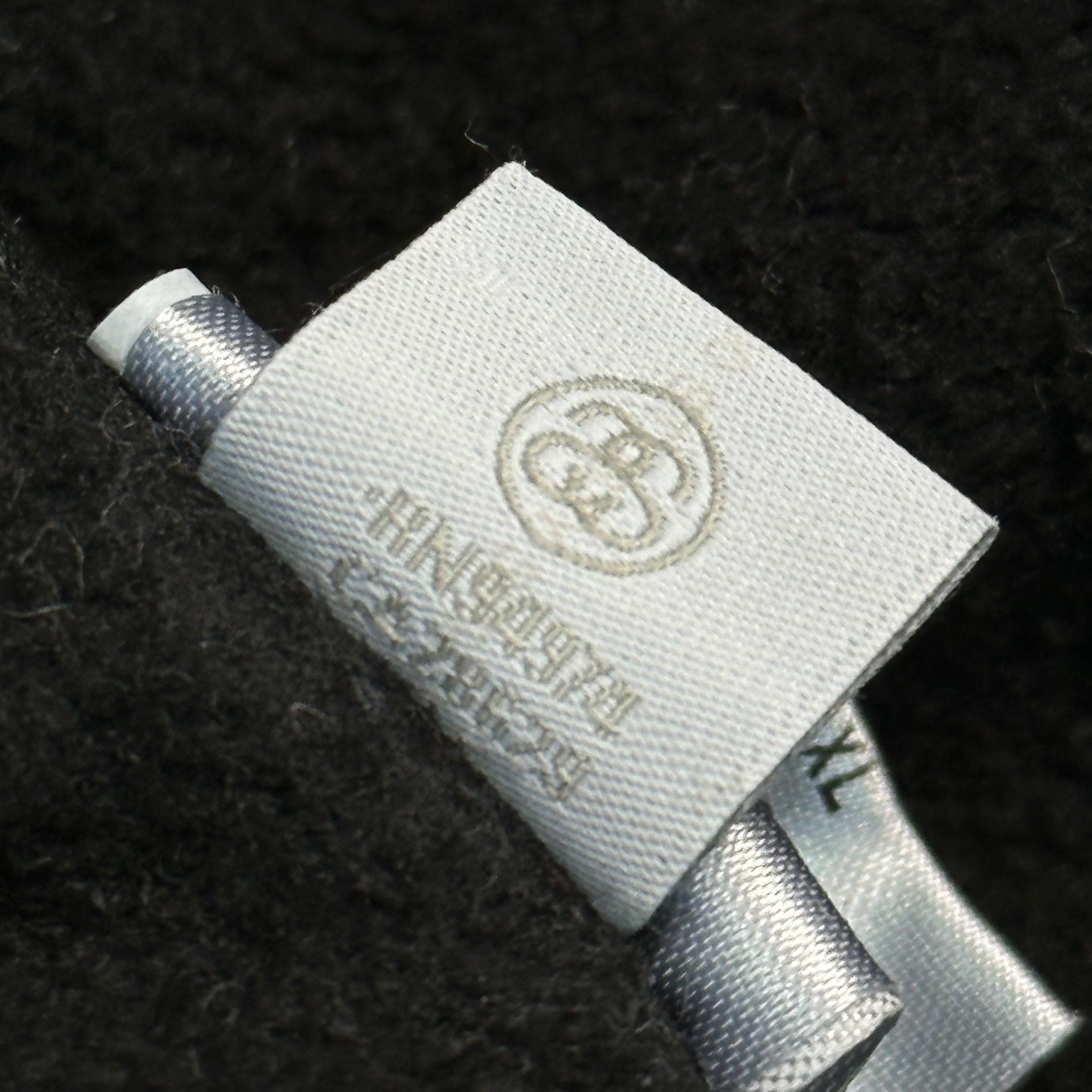 STUSSY(ステューシー) Basic Stussy Crew ロゴ プリント クルーネック スウェット XL ブラック