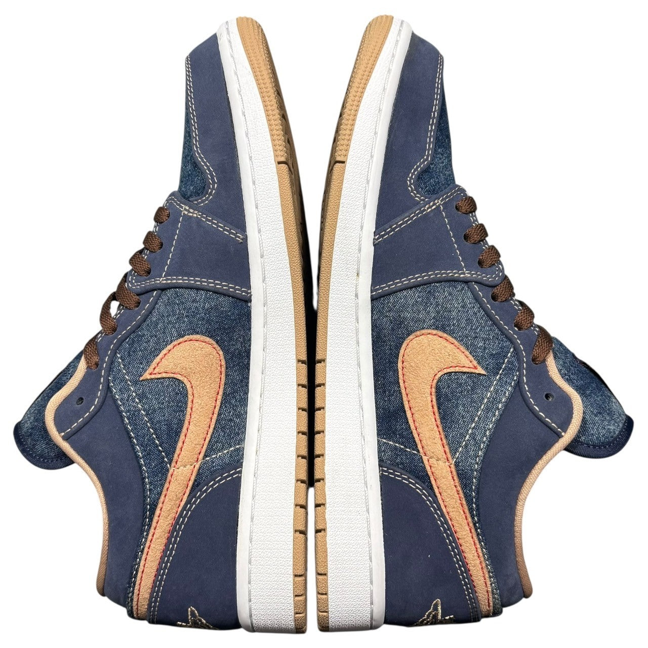 NIKE(ナイキ) Air Jordan 1 Low "Denim" エア ジョーダン 1 デニム  DH1259-400 27.0cm インディゴ ローカット スニーカー AJ1