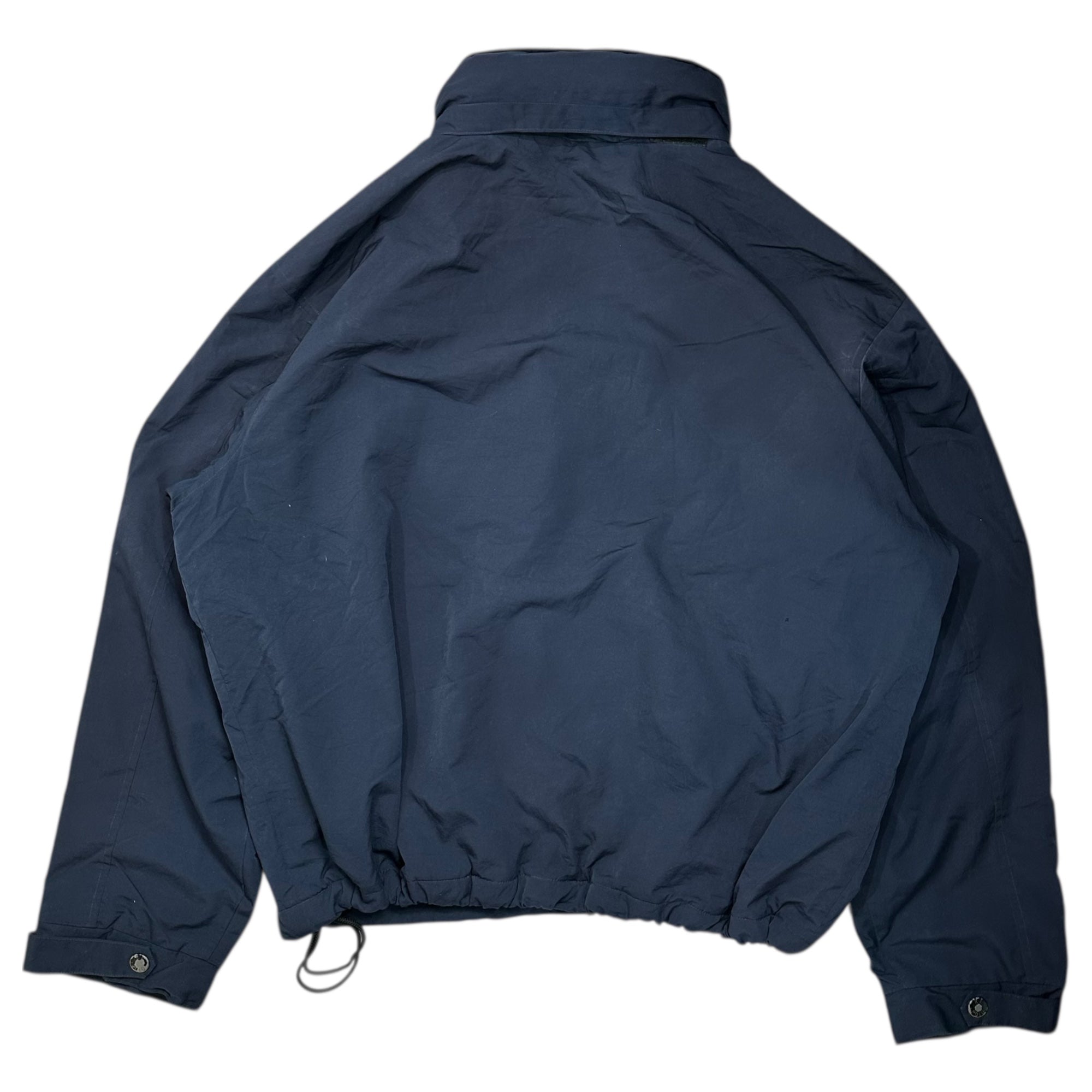POLO RALPH LAUREN(ポロラルフローレン) Old Single-Breasted Fleece-Lined Jacket オールド シングル 裏フリース ジャケット ネイビー