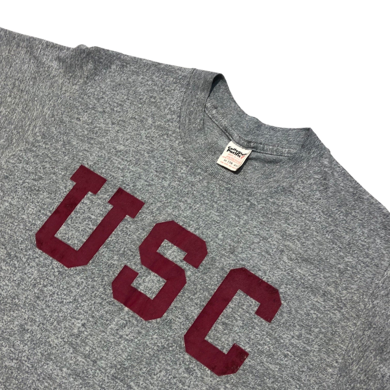 Collegiate Pacific(カレッジエイト パシフィック) 80's USC Tシャツ M グレー