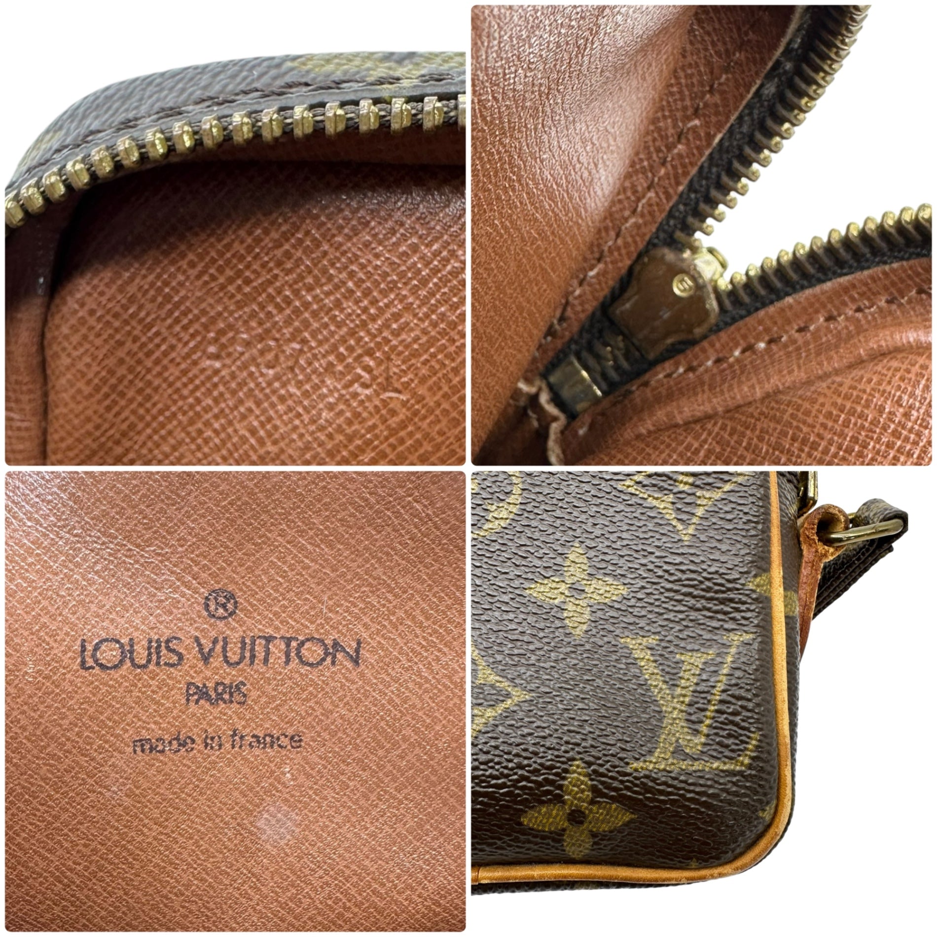 LOUIS VUITTON(ルイヴィトン) Mini Danube - Monogram ミニ ダヌーブ - モノグラム M45268 ブラウン SL8907 ショルダー バッグ
