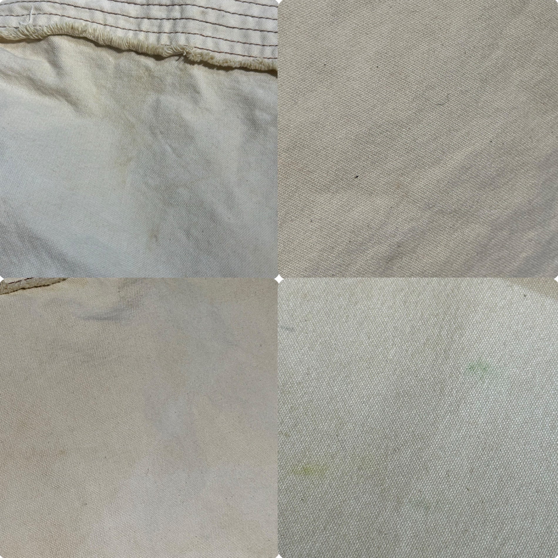 tricot COMME des GARCONS(トリココムデギャルソン) 05SS Brown Stitch Canvas Hand Tote Bag ブラウンステッチ キャンバス ハンド トートバッグ TO-K205 アイボリー×ブラウン