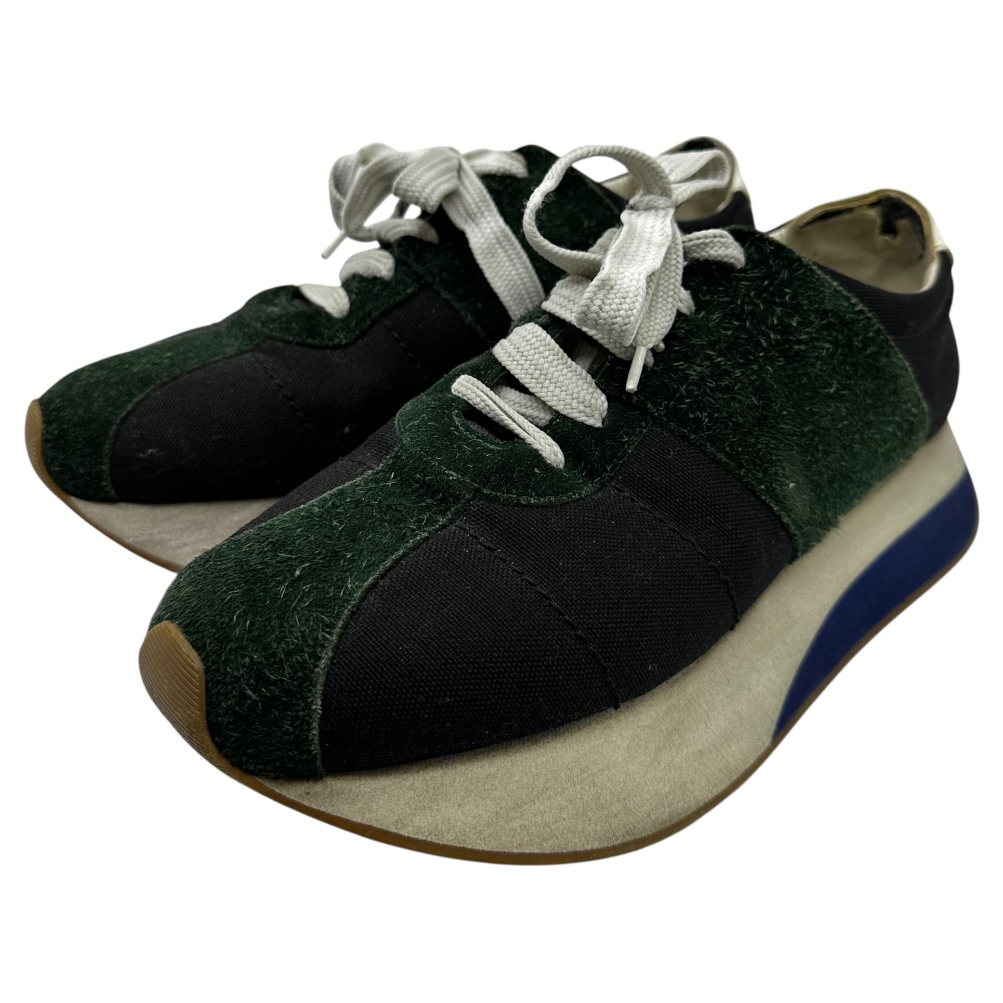 MARNI(マルニ) Bigfoot Sneakers ビッグフット スニーカー 43(27.0cm程度) ブラック×グリーン