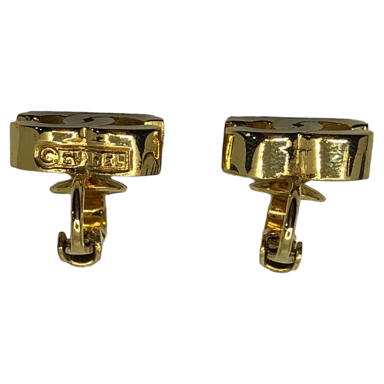 CHANEL(シャネル) 70's coco mark gold earrings ココマーク ゴールド イヤリング ゴールド 刻印233