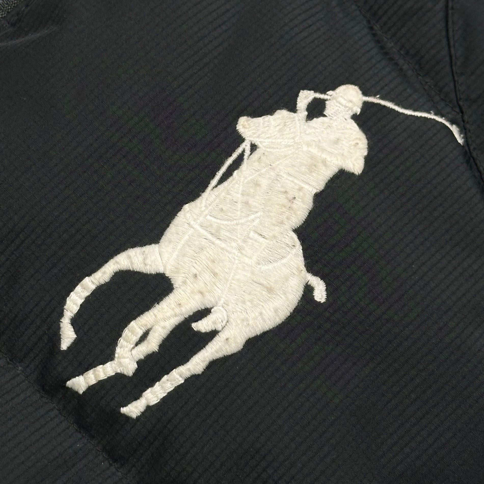 POLO RALPH LAUREN(ポロラルフローレン) Big Pony Hooded Down Vest ビックポニー フーデッド ダウン ベスト M ブラック