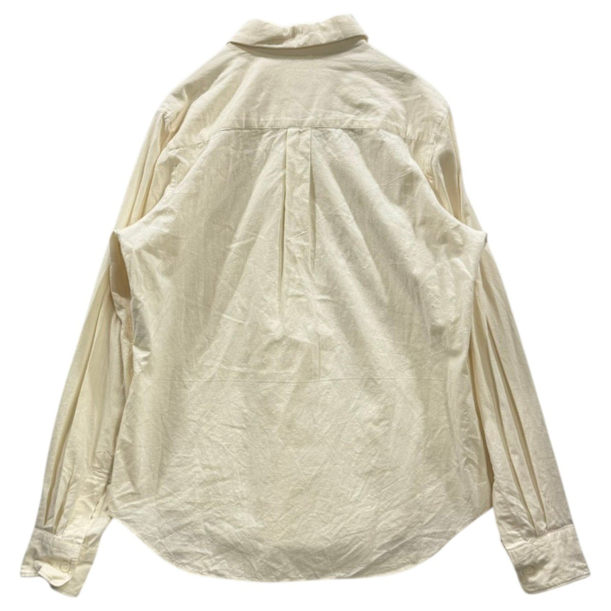 robe de chambre COMME des GARCONS(ローブドシャンブルコムデギャルソン) 1997SS Regular-Collar Basic Shirt レギュラー カラー ベーシック シャツ RB-040110 FREE アイボリー AD1996 90s アーカイブ