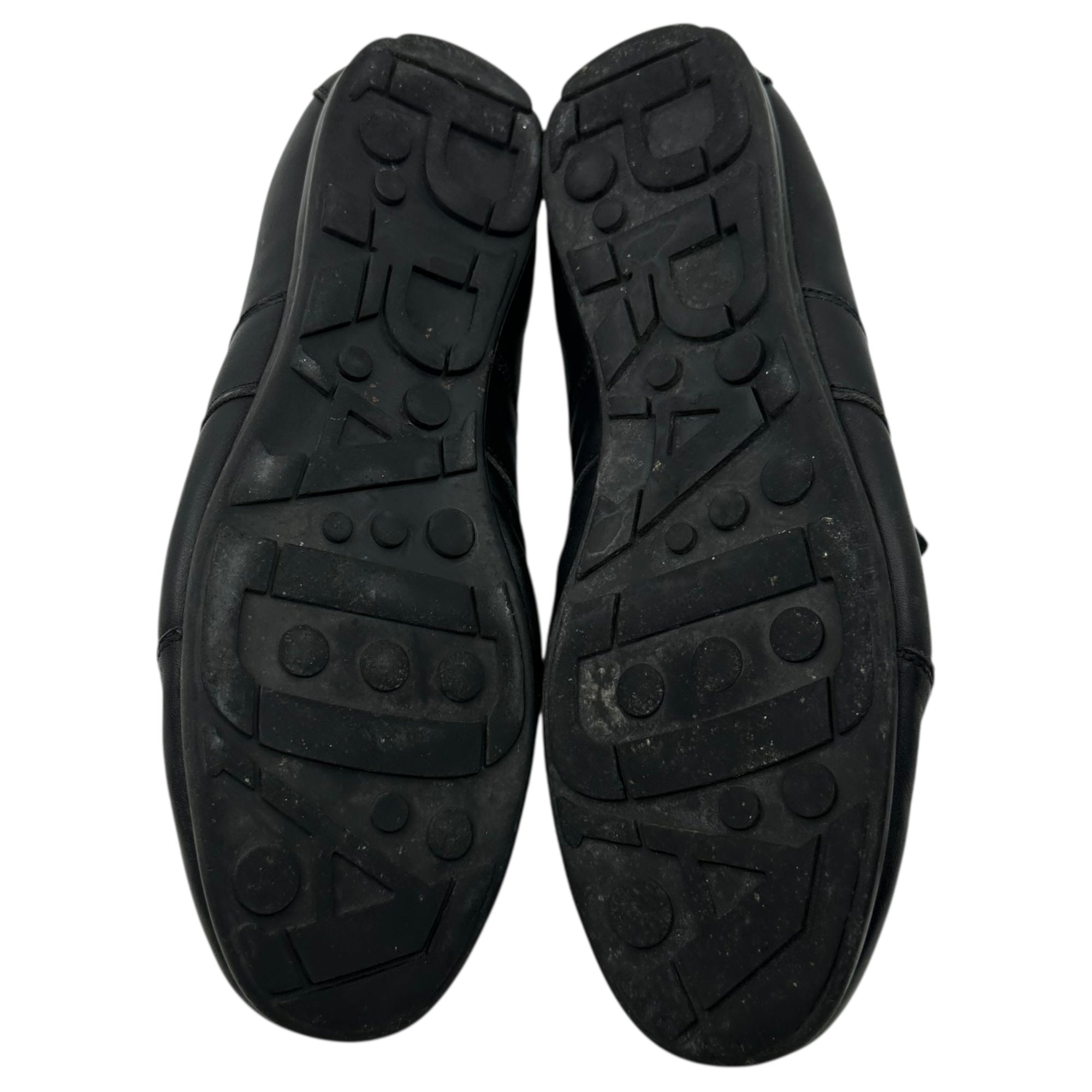 PRADA(プラダ) Low-Profile Leather Sneakers 薄底 レザー スニーカー