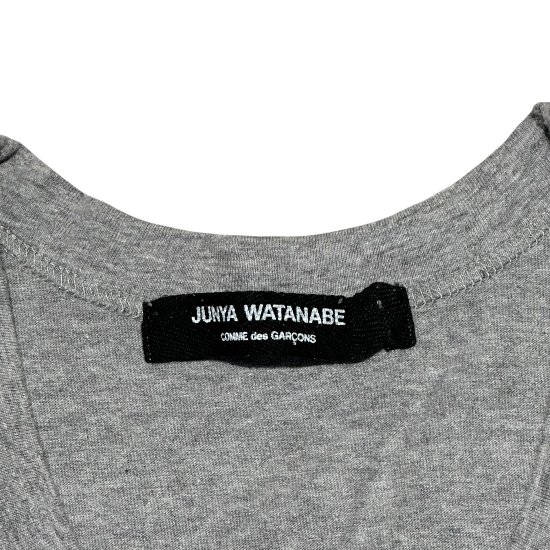 COMME des GARCONS JUNYA WATANABE(コムデギャルソンジュンヤワタナベ) 10SS Cotton Tank Top コットン タンクトップ グレー JZ-T002 表記無(M程度) グレー AD2009
