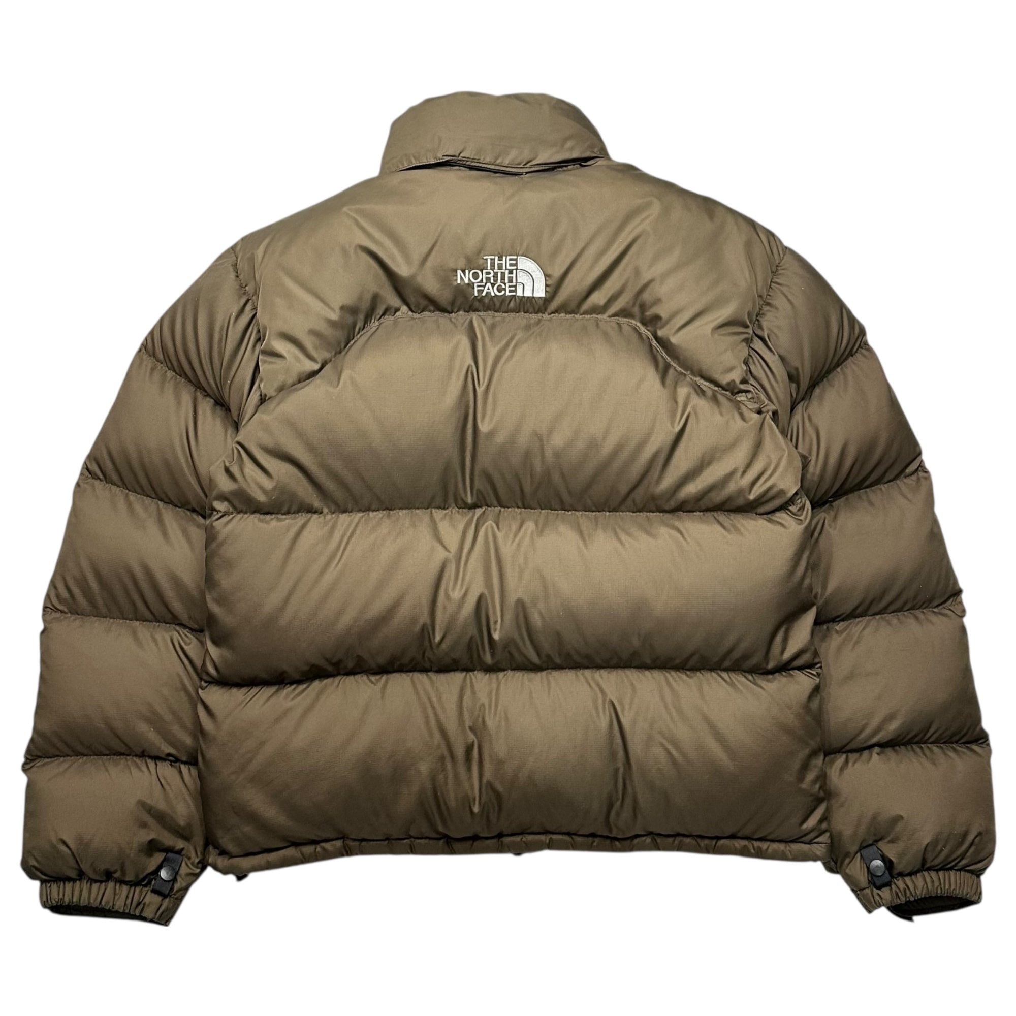 THE NORTH FACE(ノースフェイス) 00's Nuptse Down Jacket ヌプシ ダウン ジャケット センター ロゴ ND01586 S ブラウン 700 fill