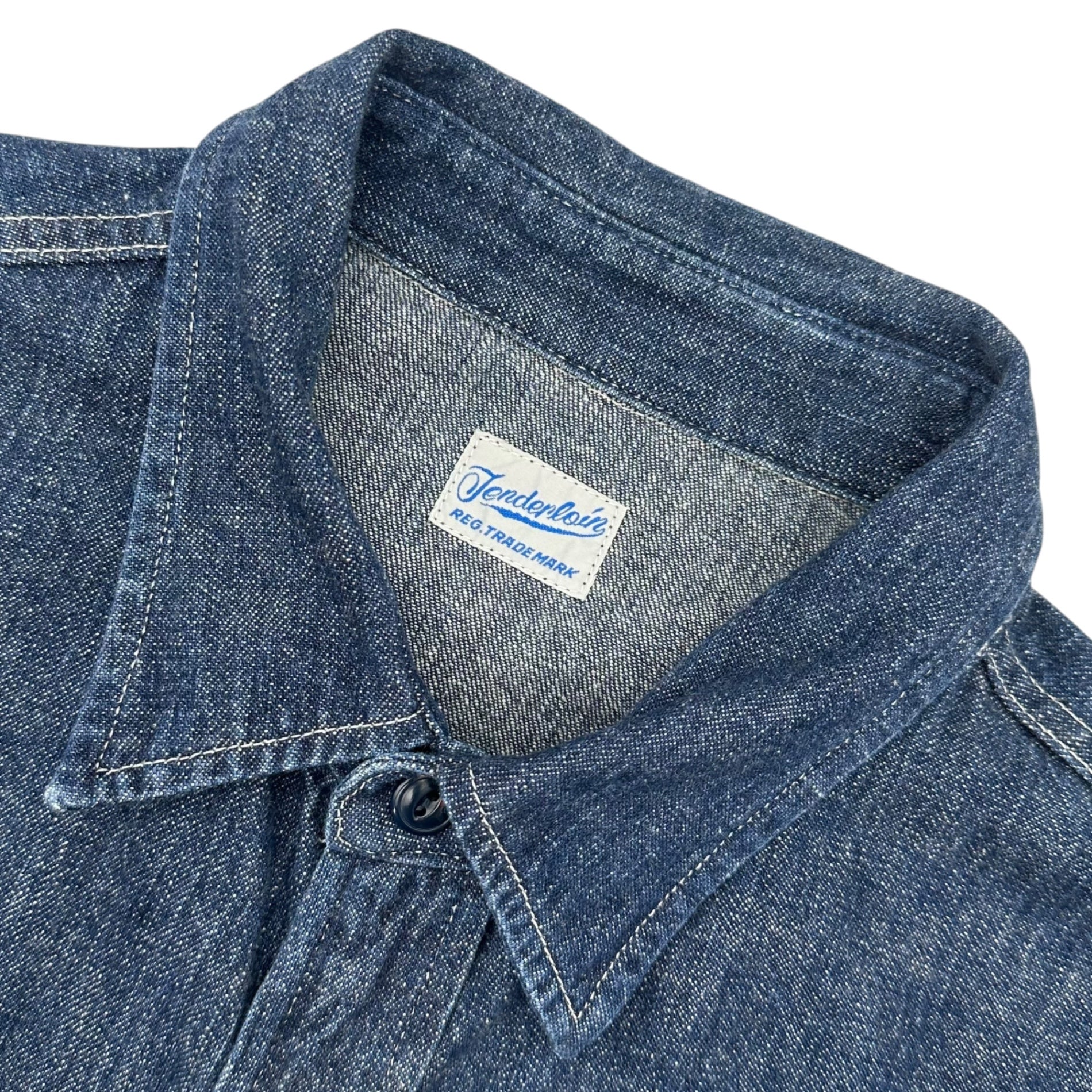 TENDERLOIN(テンダーロイン) T-DENIM WORK SHT デニム ワーク シャツ S インディゴ