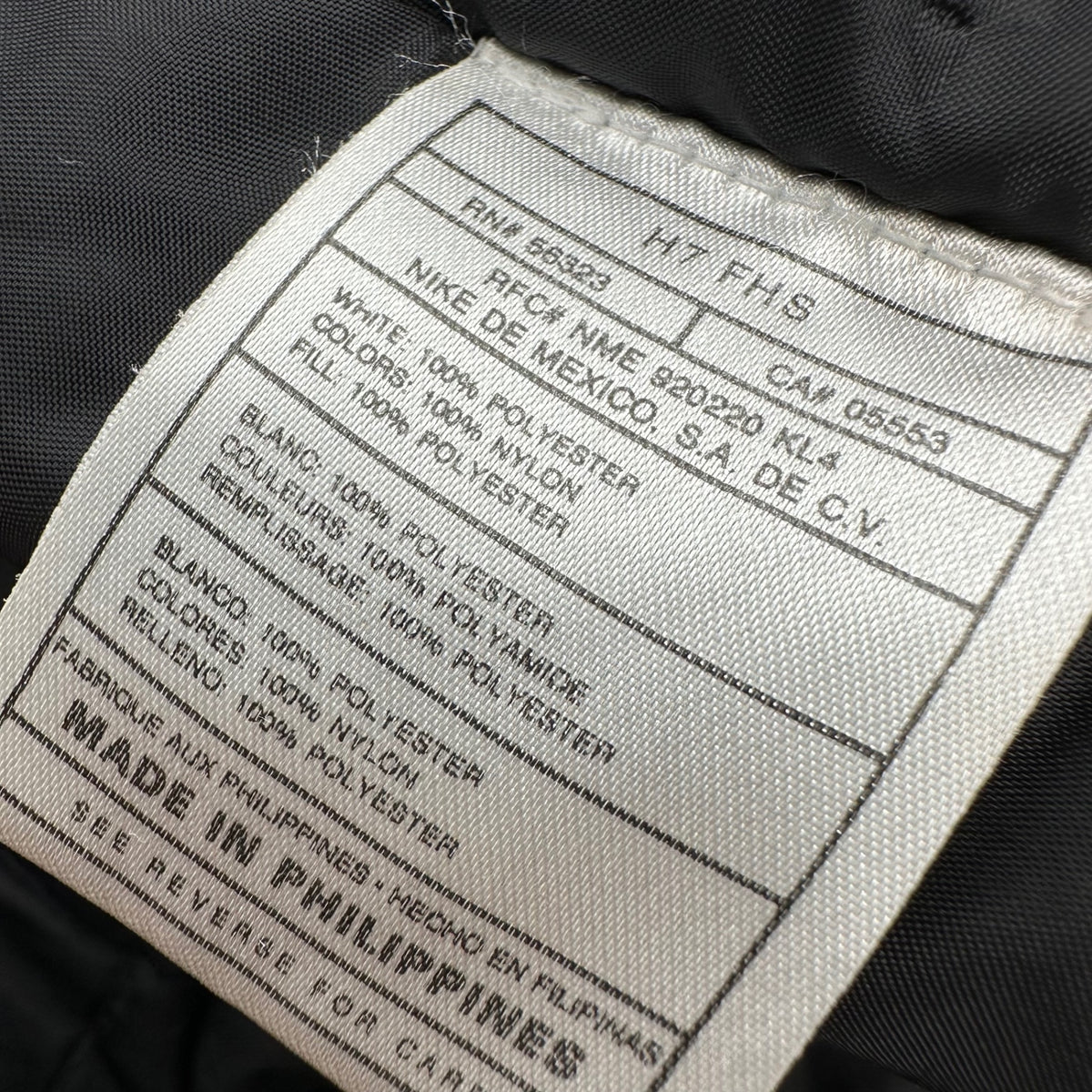 NIKE(ナイキ) 1990's Oversized nylon hooded jacket ビッグサイズ ナイロン フーデッド ジャケット  H7 FHS M イエロー 90年代 ベンチ